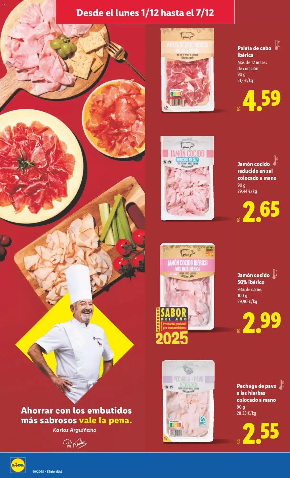Folleto promocional de Lidl válido desde el 01/12/2025 - Página 16.