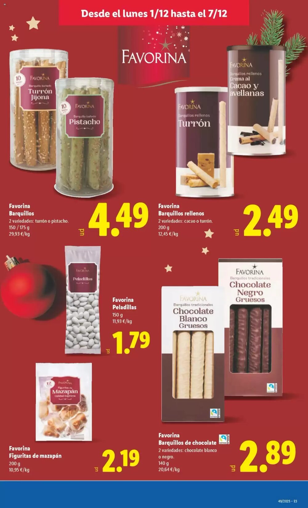 Folleto promocional de Lidl válido desde el 01/12/2025 - Página 23.
