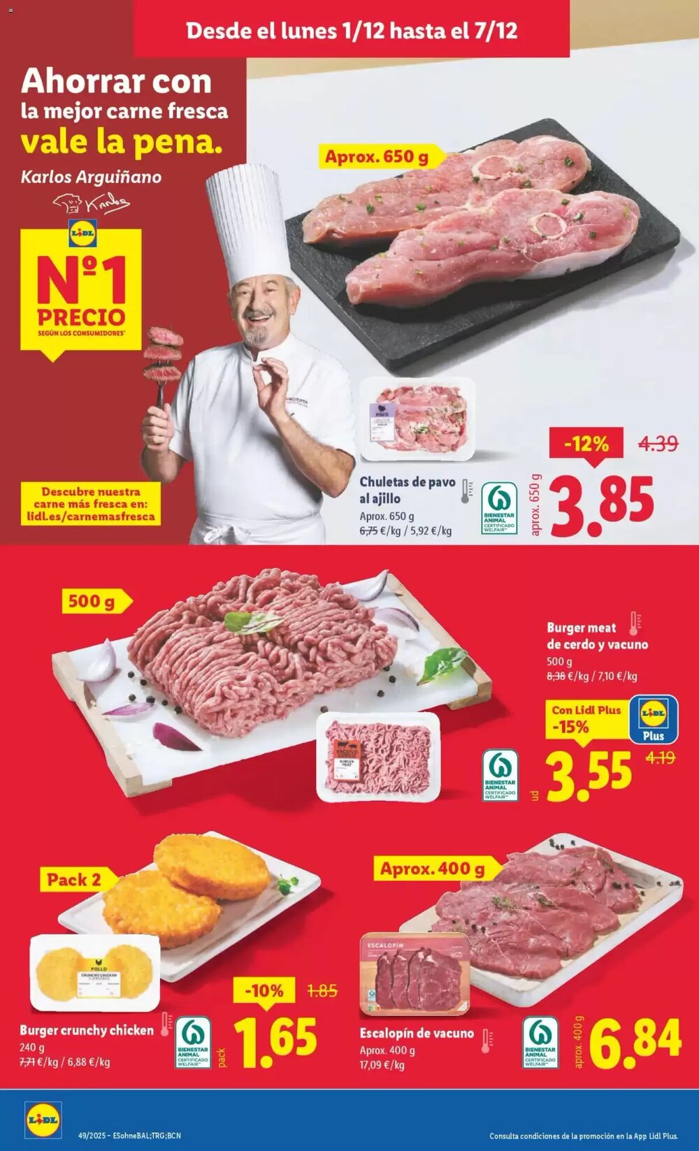 Folleto promocional de Lidl válido desde el 01/12/2025 - Página 8.