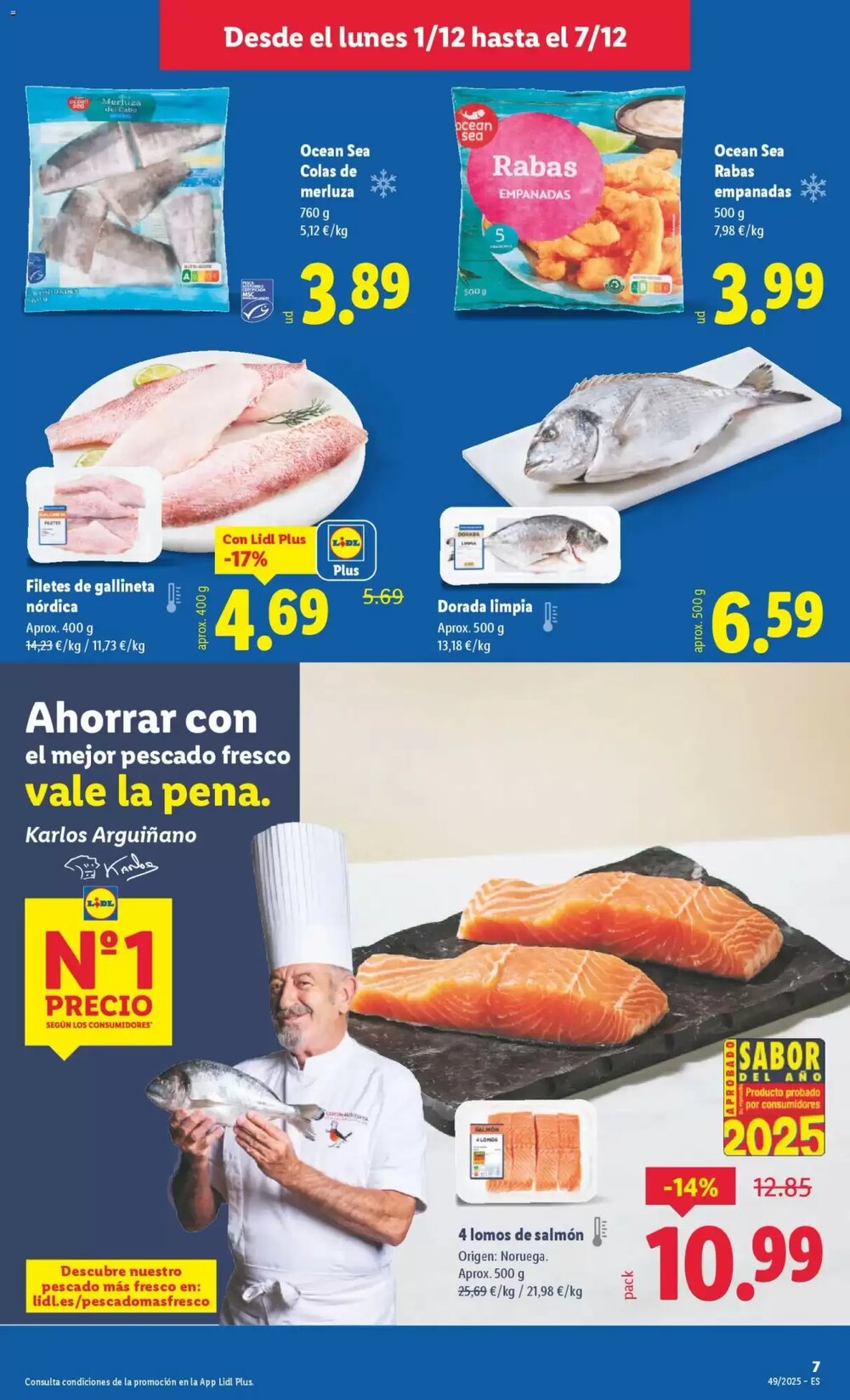 Folleto promocional de Lidl válido desde el 01/12/2025 - Página 9.