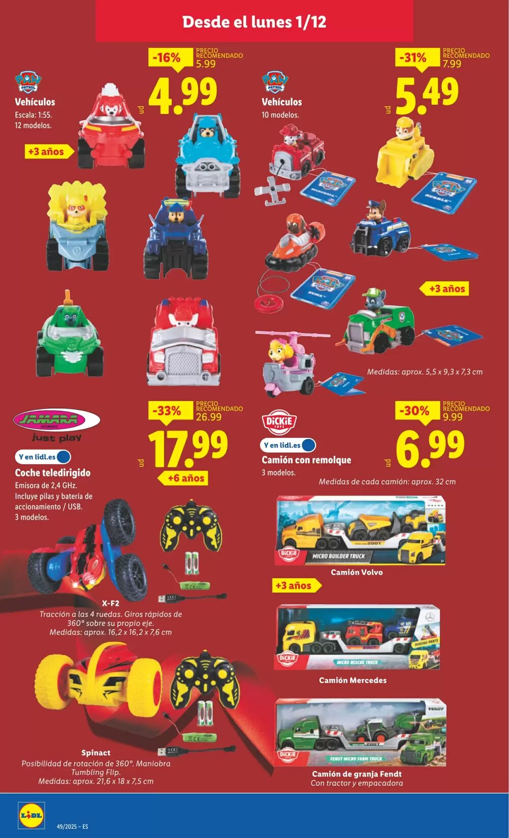 Folleto promocional de Lidl válido desde el 01/12/2025 - Página 10.