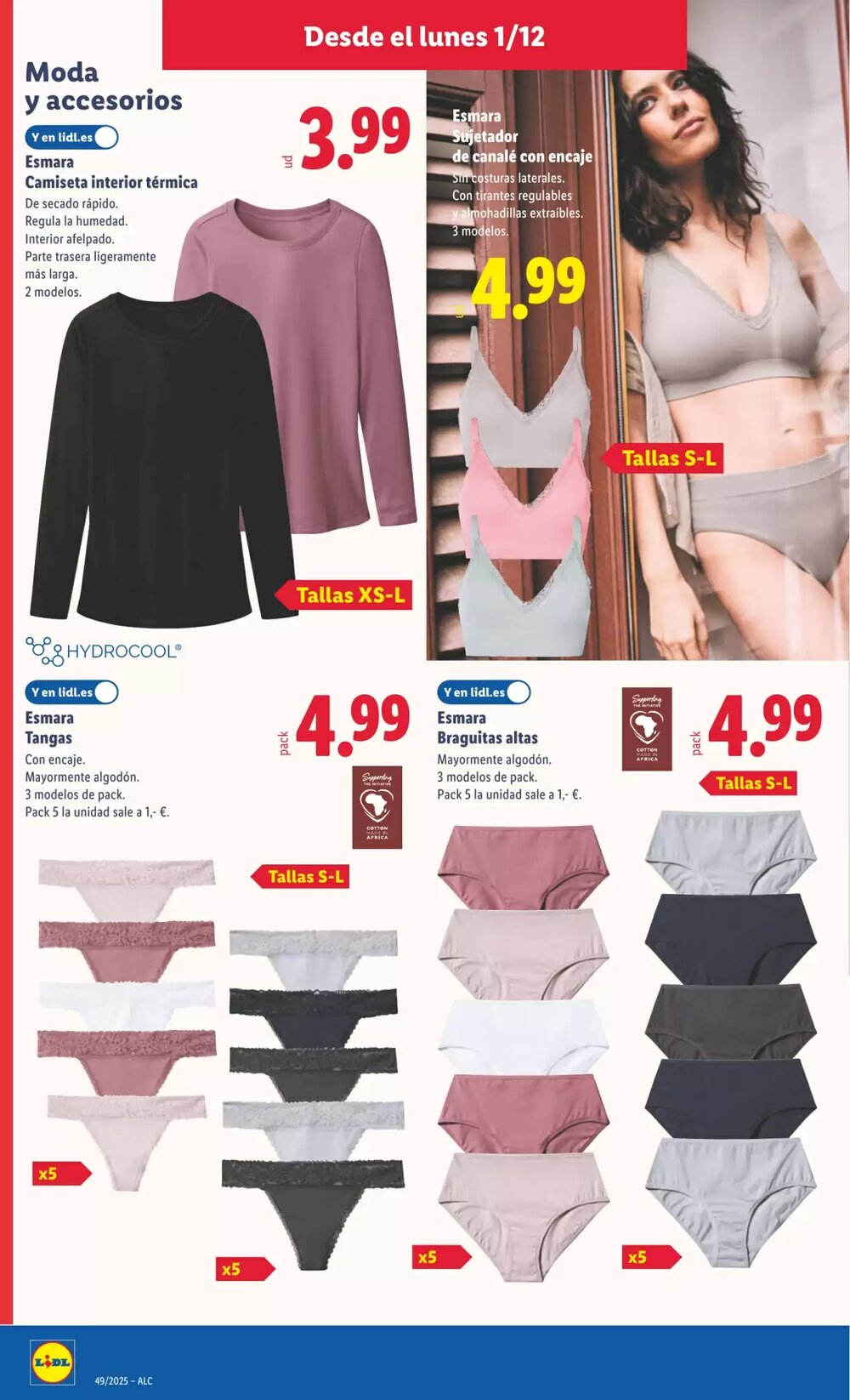 Folleto promocional de Lidl válido desde el 01/12/2025 - Página 18.