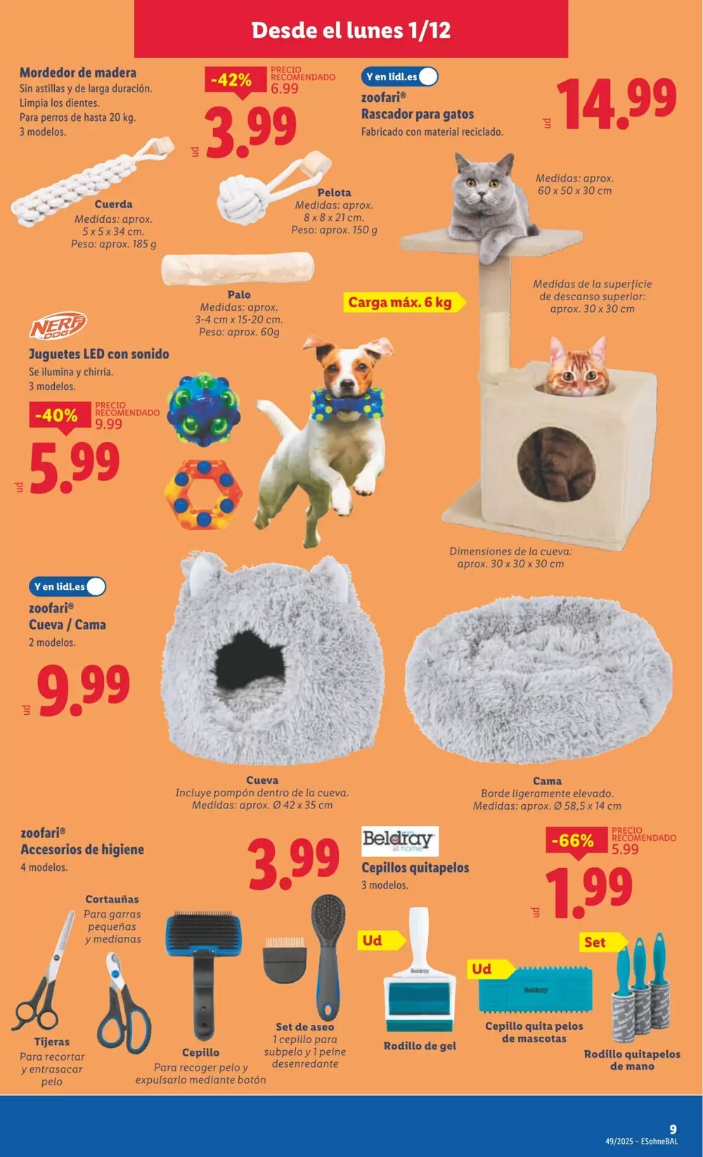 Folleto promocional de Lidl válido desde el 01/12/2025 - Página 21.