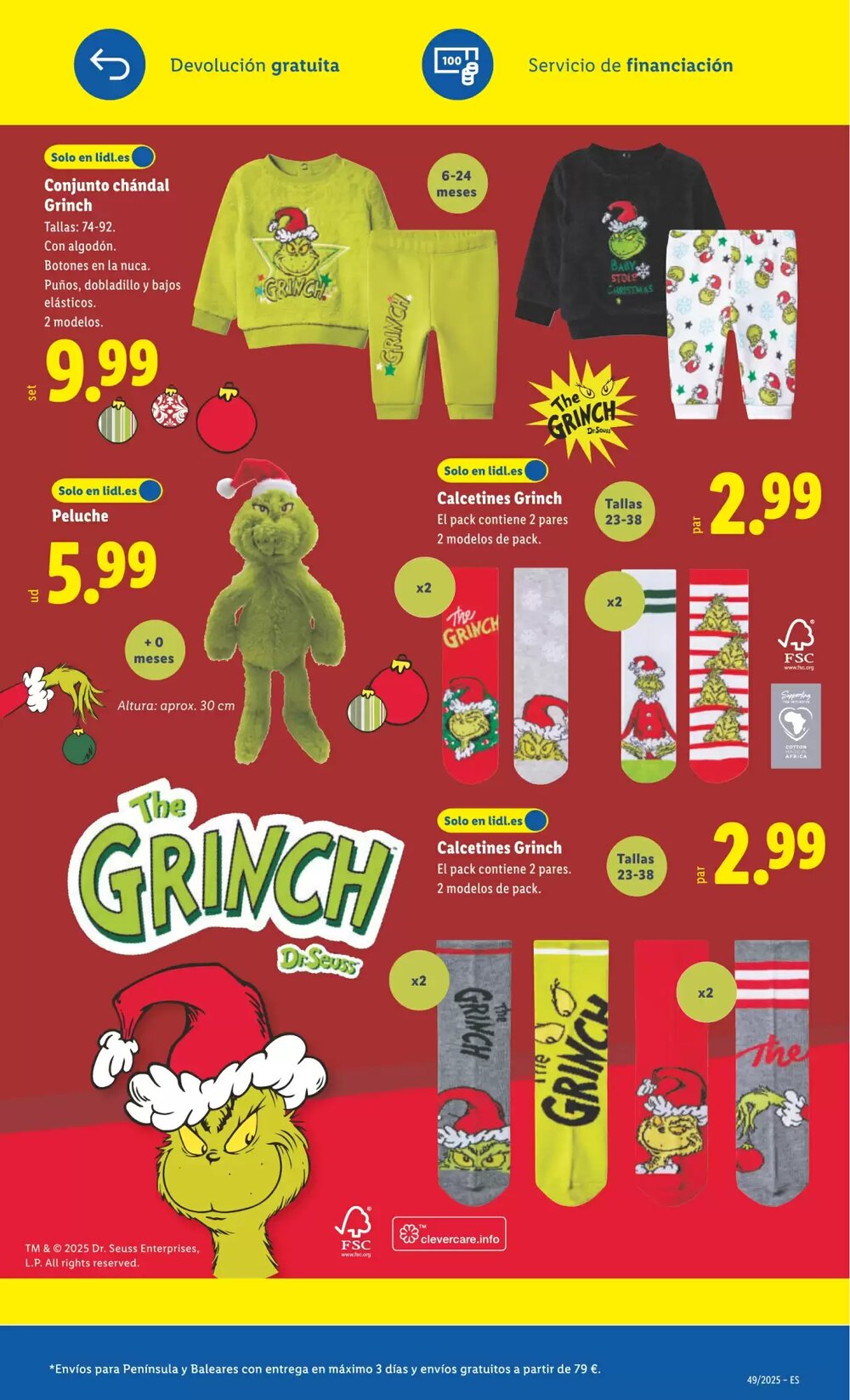 Folleto promocional de Lidl válido desde el 01/12/2025 - Página 3.