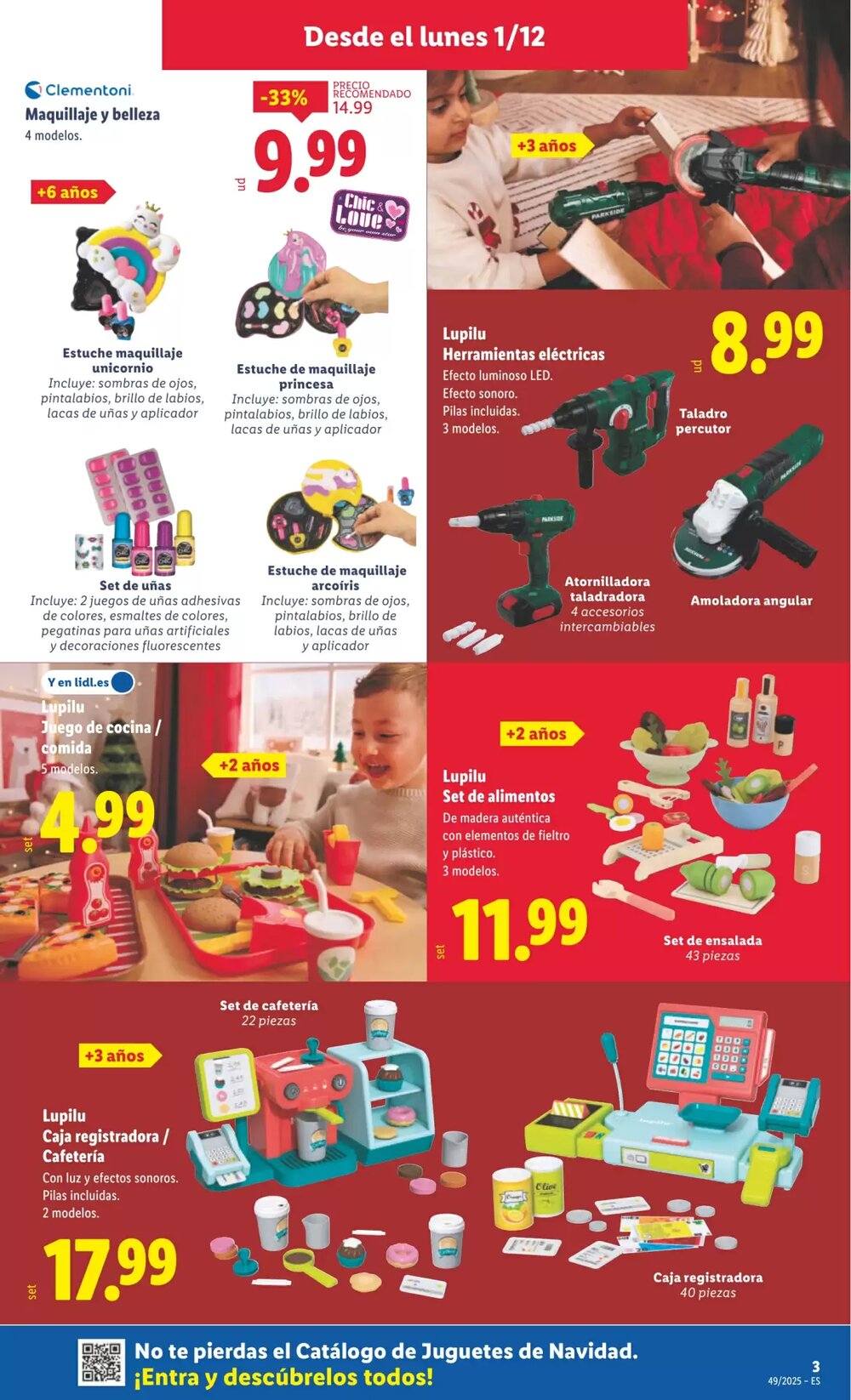 Folleto promocional de Lidl válido desde el 01/12/2025 - Página 5.