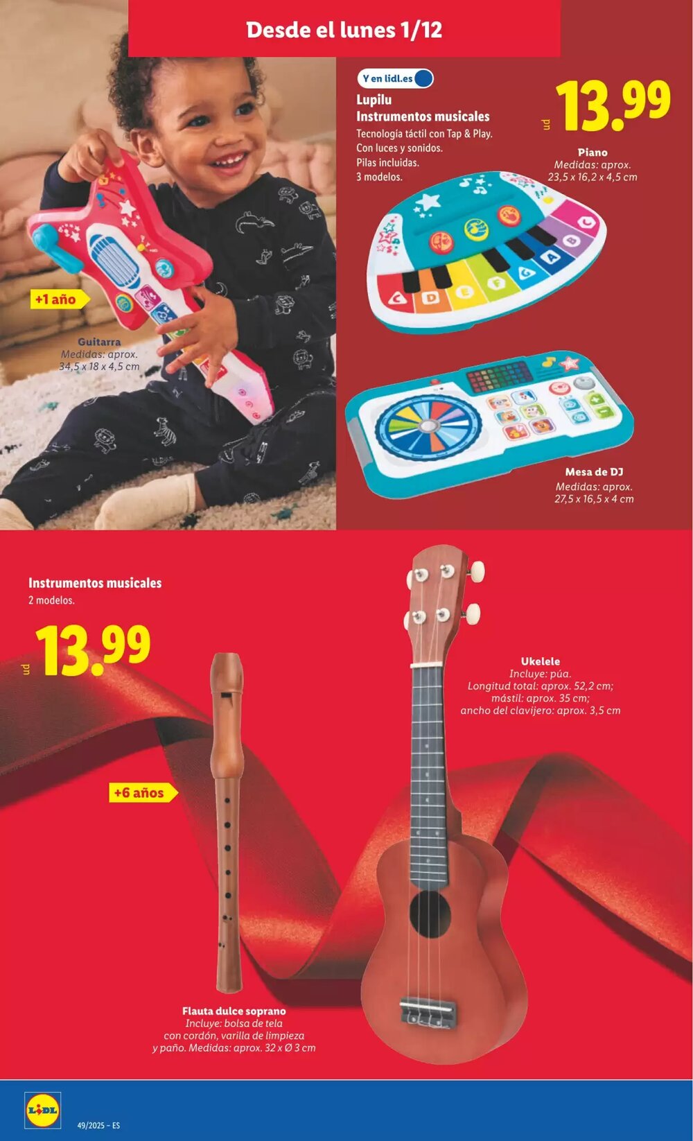 Folleto promocional de Lidl válido desde el 01/12/2025 - Página 6.