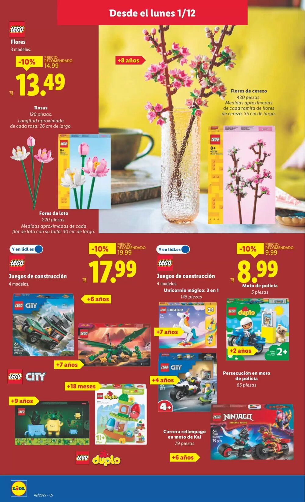 Folleto promocional de Lidl válido desde el 01/12/2025 - Página 8.