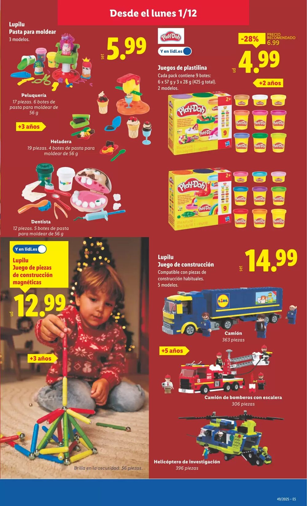 Folleto promocional de Lidl válido desde el 01/12/2025 - Página 9.