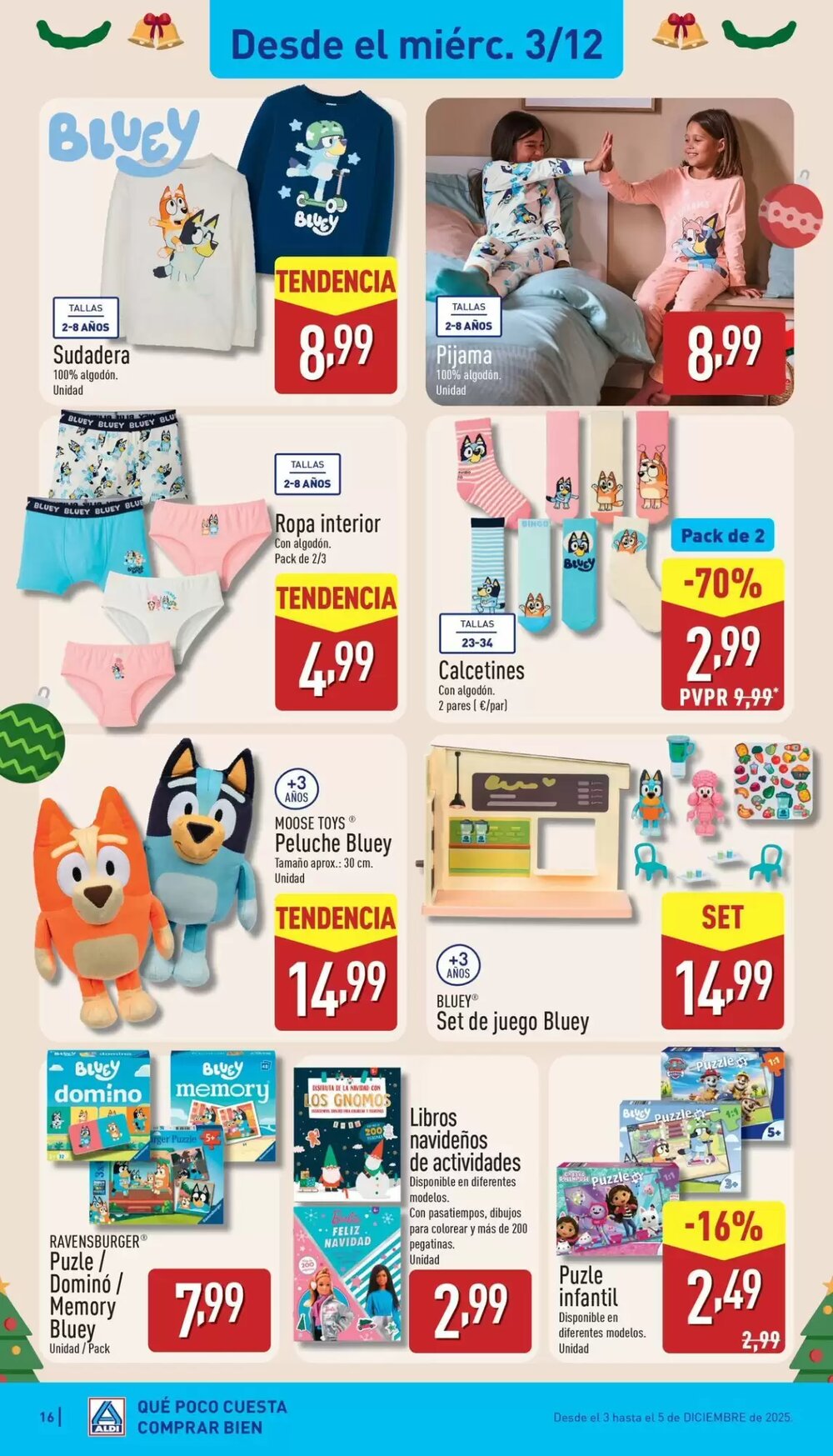Folleto promocional de ALDI válido desde el 01/12/2025 - Página 16.