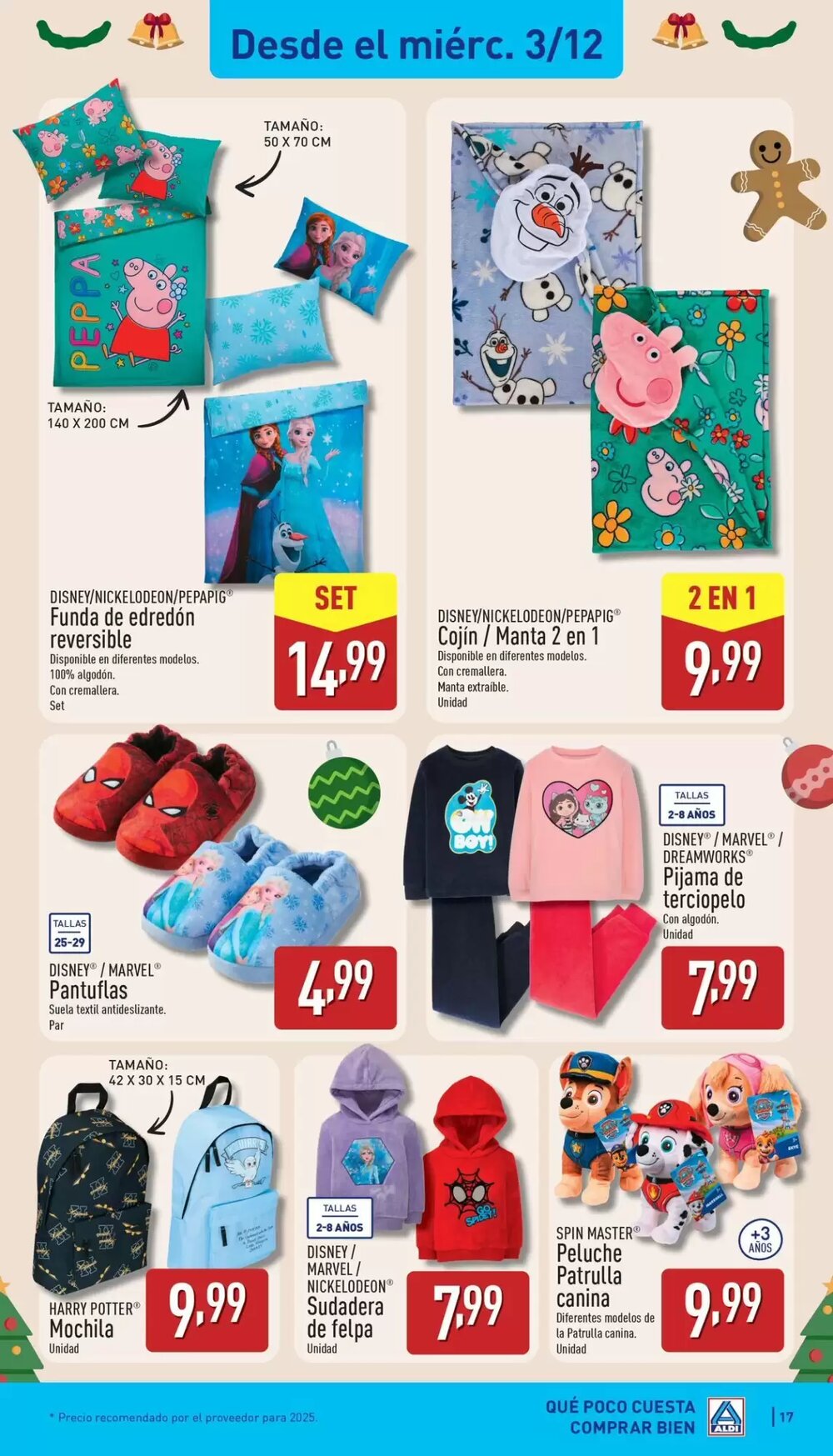 Folleto promocional de ALDI válido desde el 01/12/2025 - Página 17.