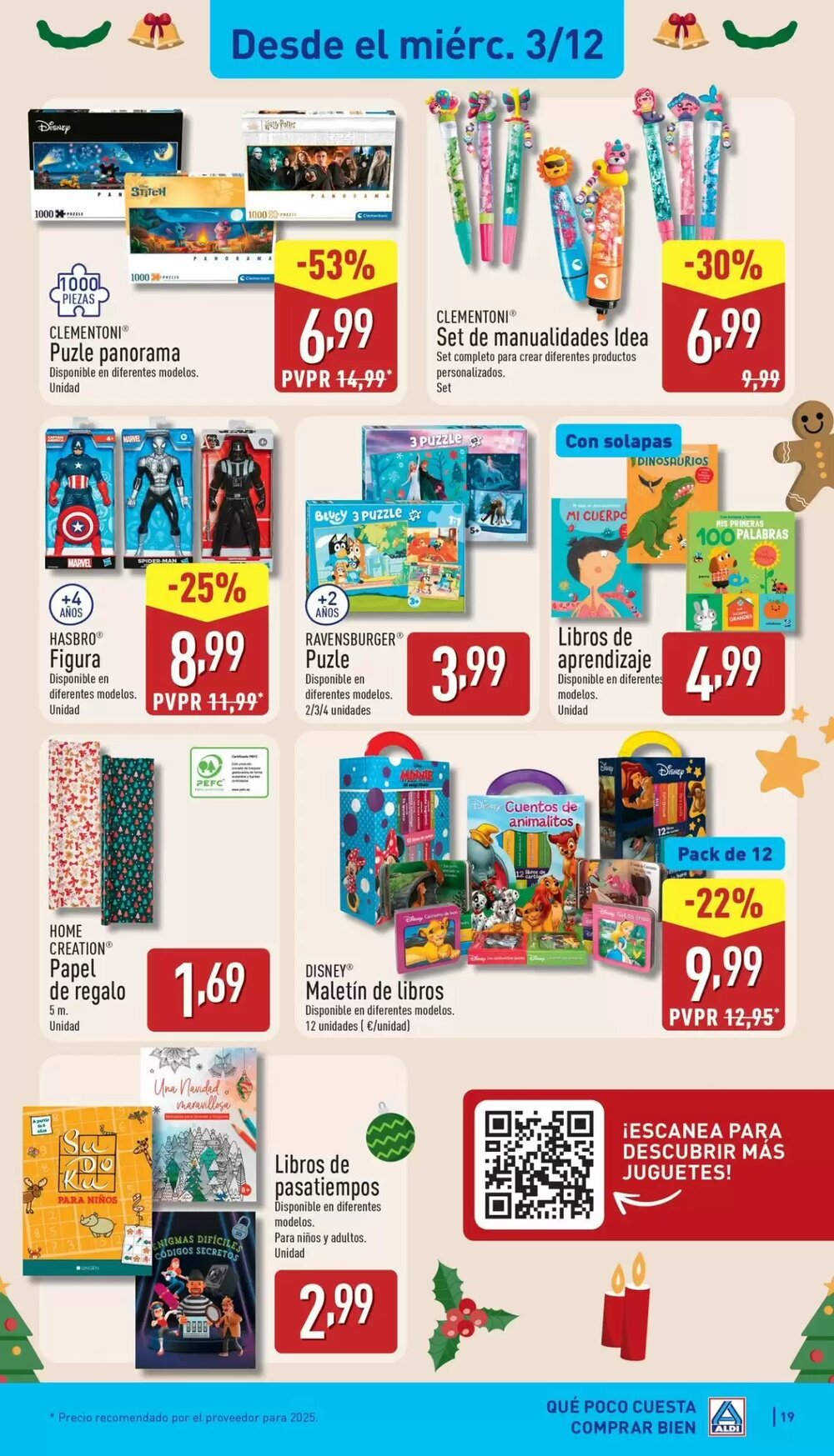 Folleto promocional de ALDI válido desde el 01/12/2025 - Página 19.