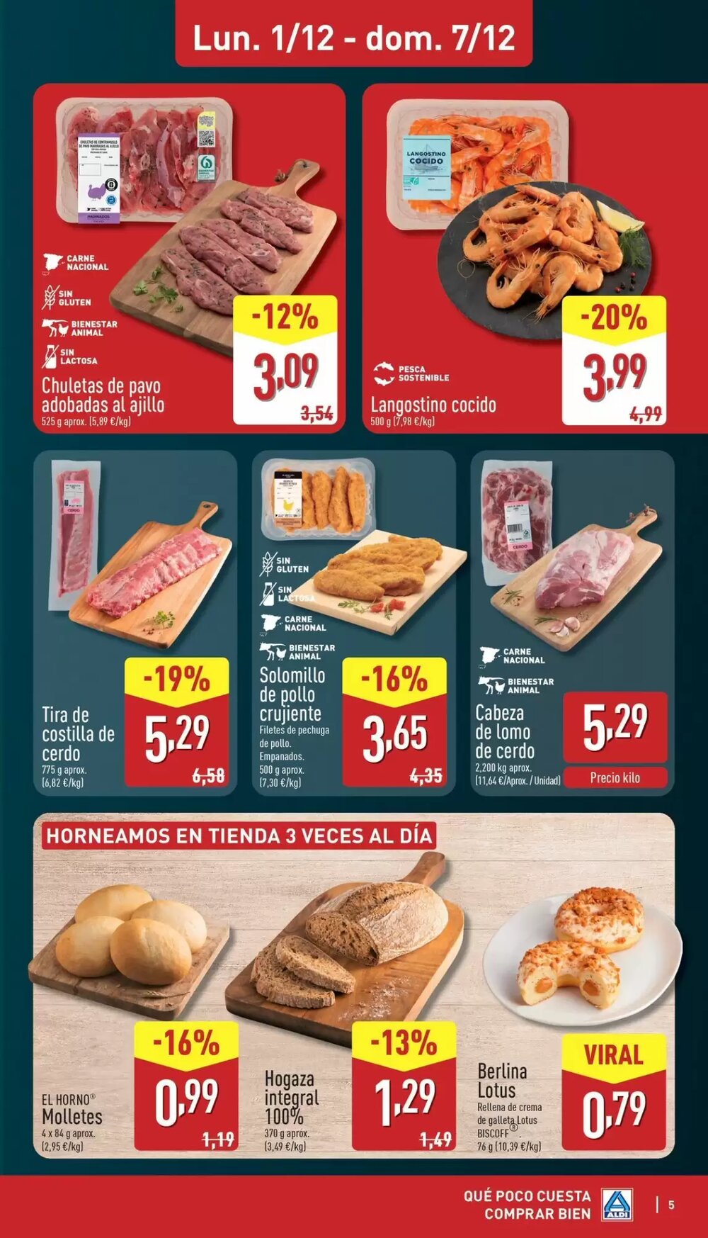 Folleto promocional de ALDI válido desde el 01/12/2025 - Página 5.