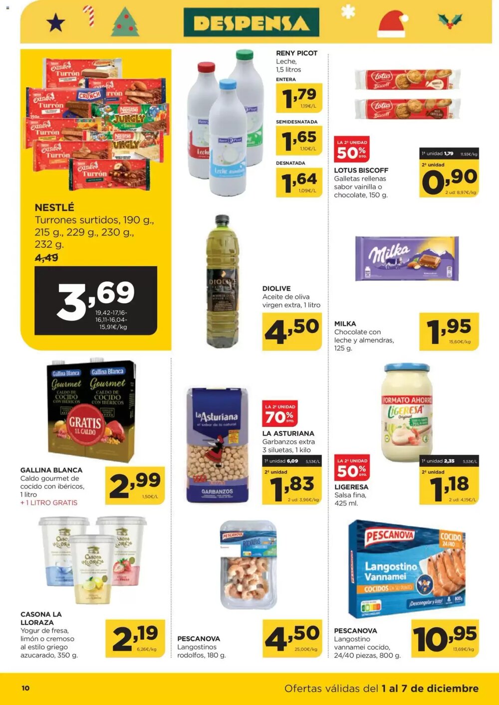 Folleto promocional de Alimerka válido desde el 01/12/2025 - Página 10.