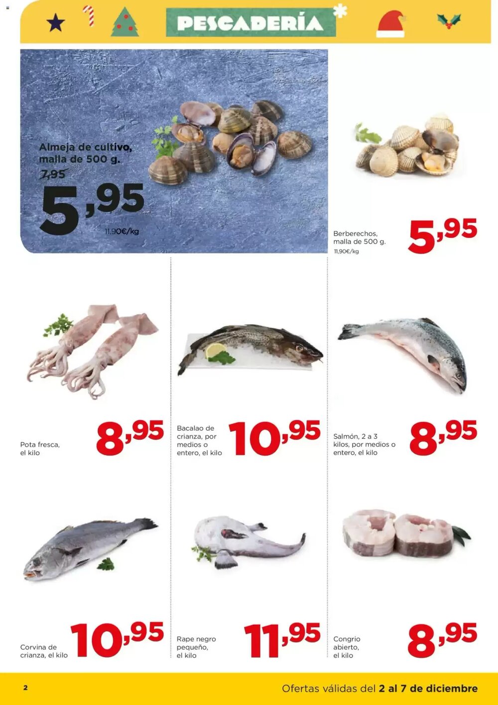 Folleto promocional de Alimerka válido desde el 01/12/2025 - Página 2.