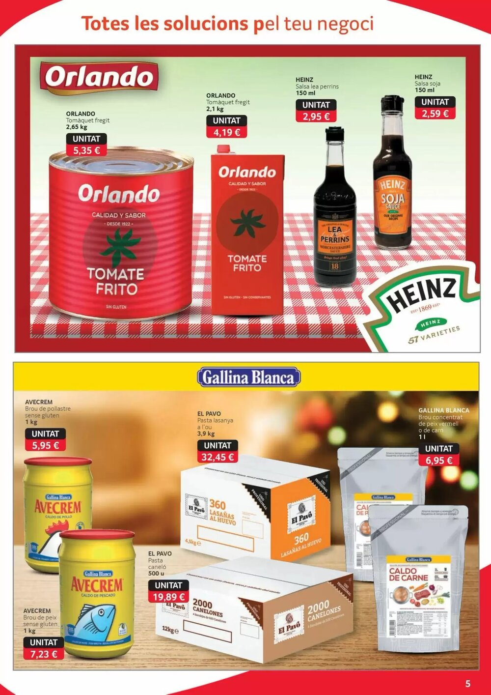 Folleto promocional de GM Cash & Carry válido desde el 01/12/2025 - Página 5.