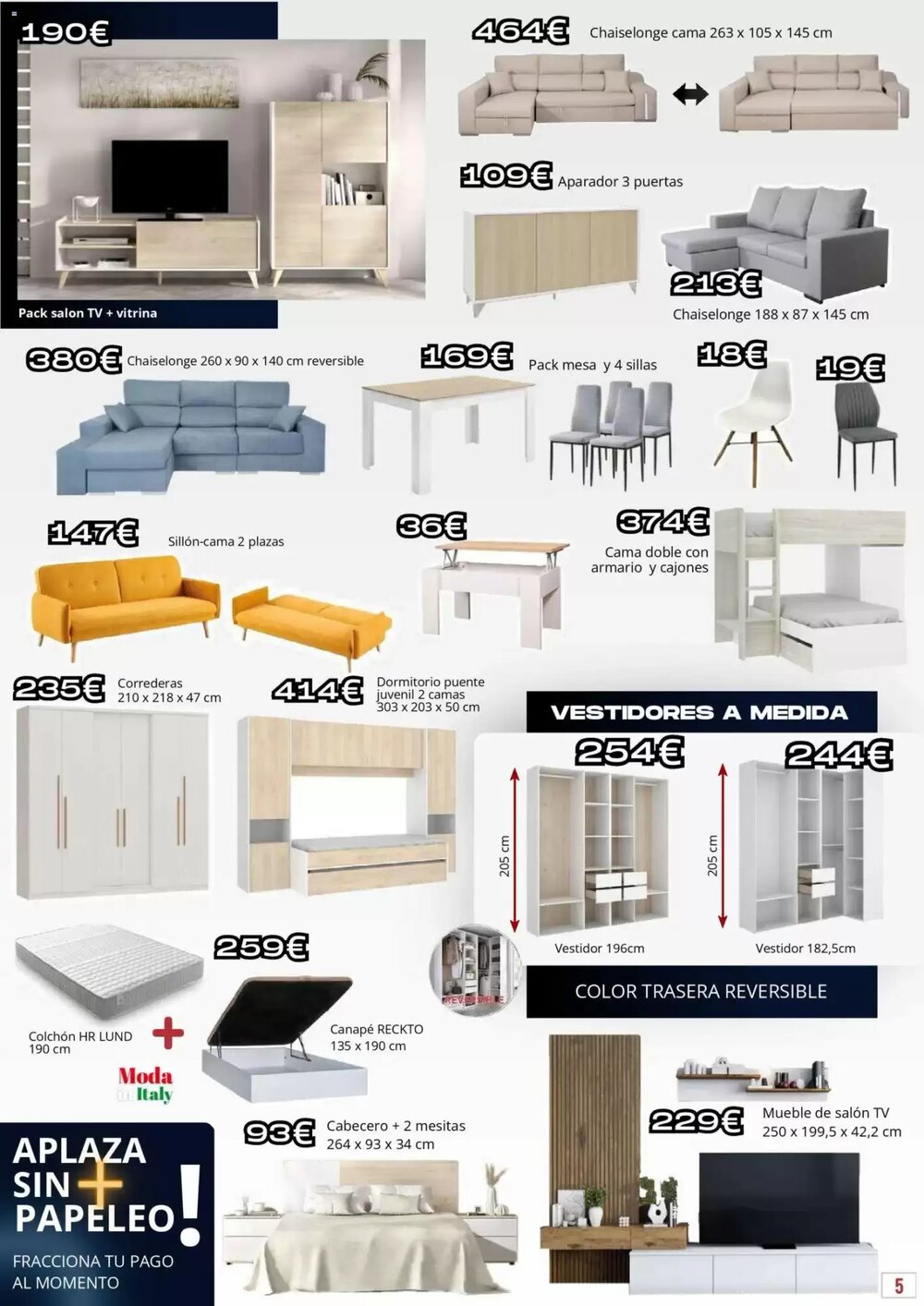 Folleto promocional de Atrapamuebles válido desde el 01/12/2025 - Página 5.