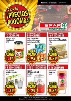 Folleto promocional de Spar válido desde el 01/12/2025