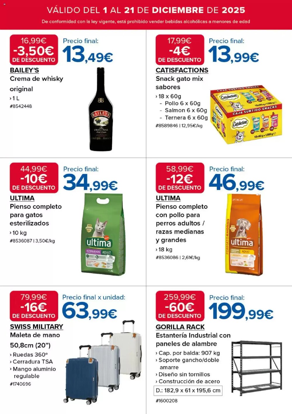 Folleto promocional de Costco válido desde el 01/12/2025 - Página 7.