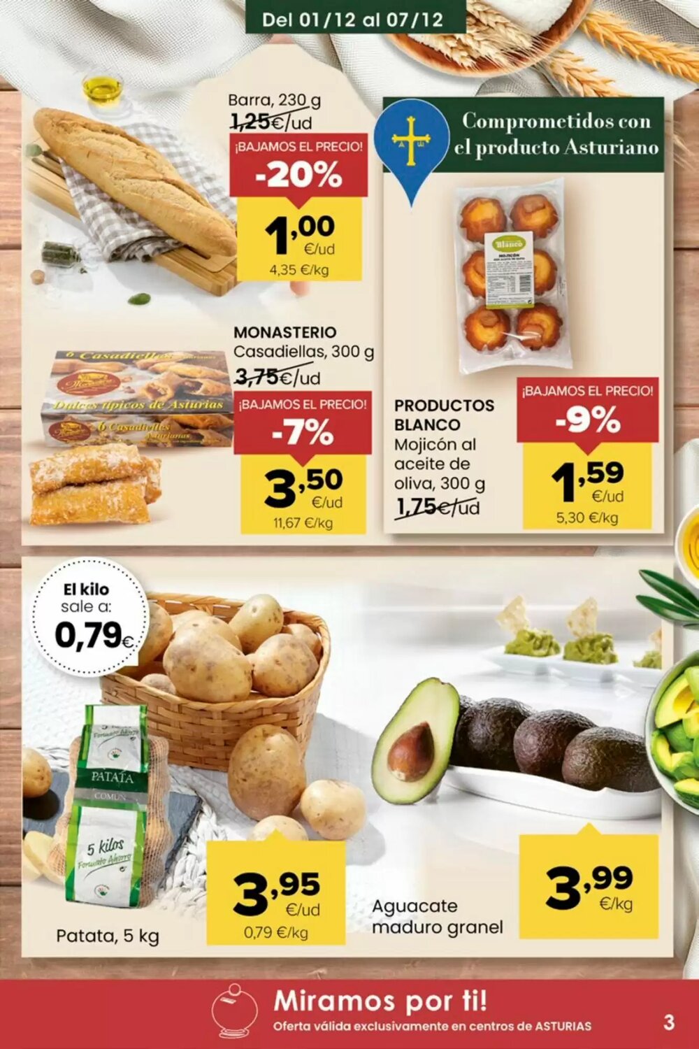 Folleto promocional de Autoservicios Familia válido desde el 01/12/2025 - Página 3.