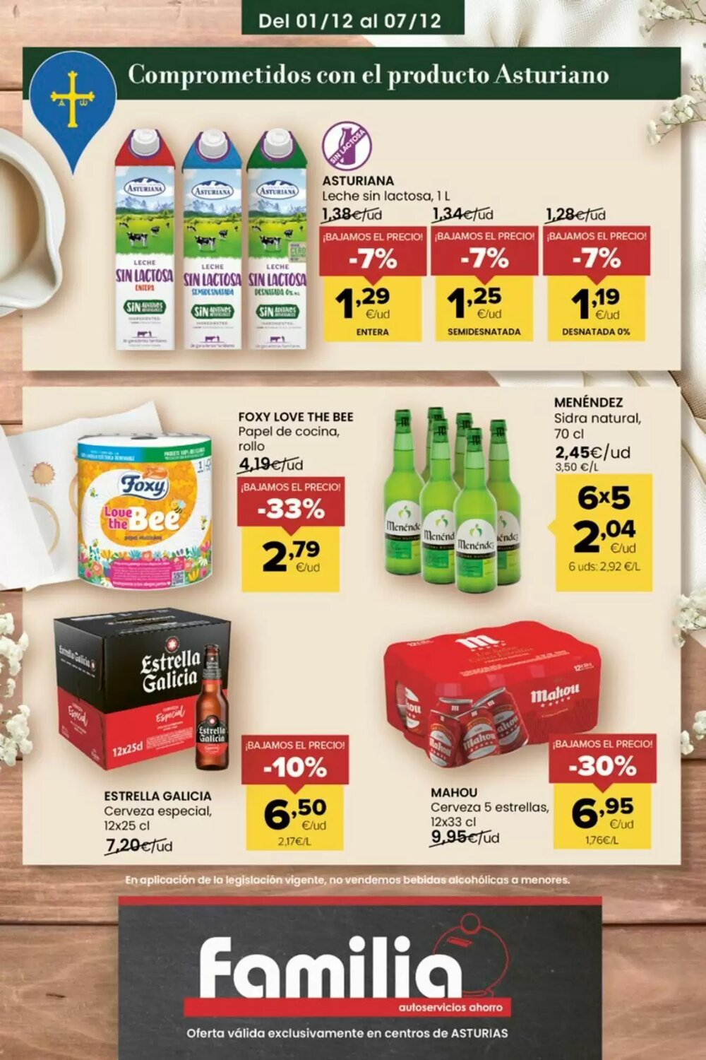 Folleto promocional de Autoservicios Familia válido desde el 01/12/2025 - Página 4.