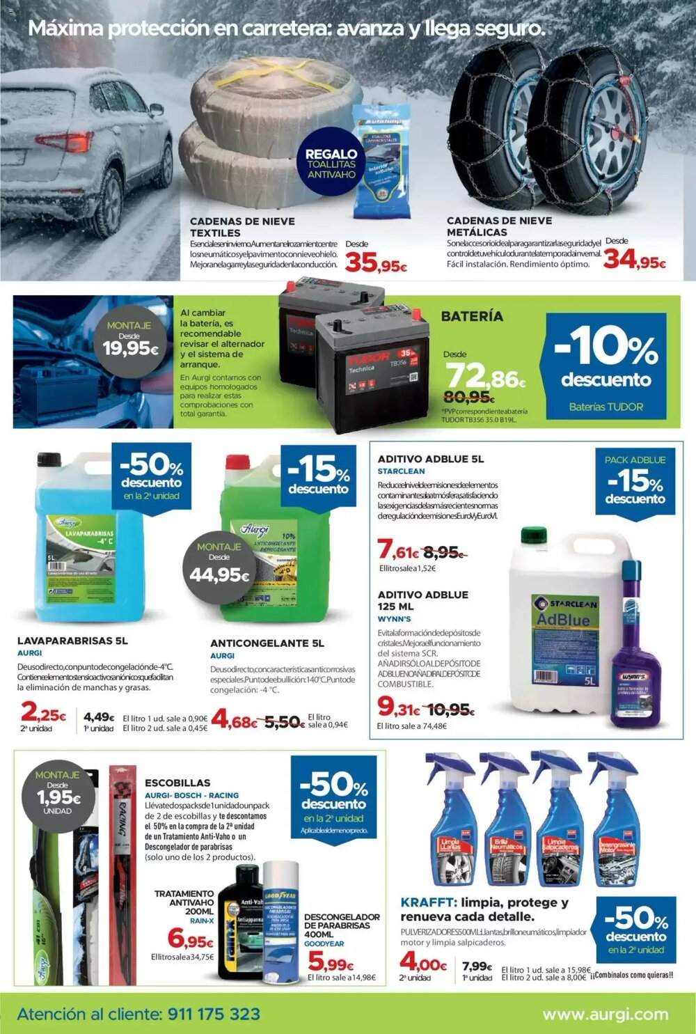 Folleto promocional de Aurgi válido desde el 01/12/2025 - Página 2.