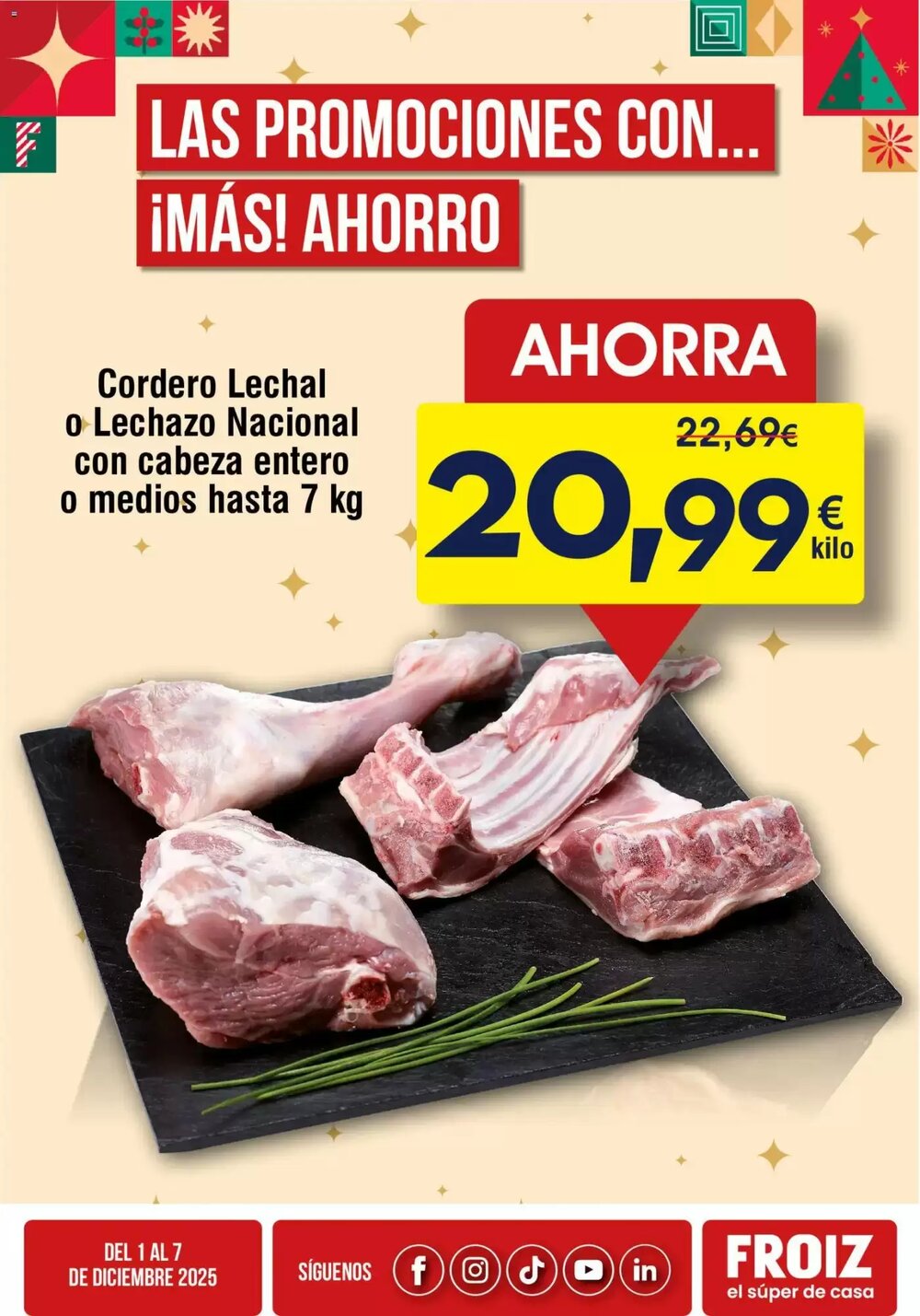 Folleto promocional de FROIZ válido desde el 01/12/2025 - Página 4.