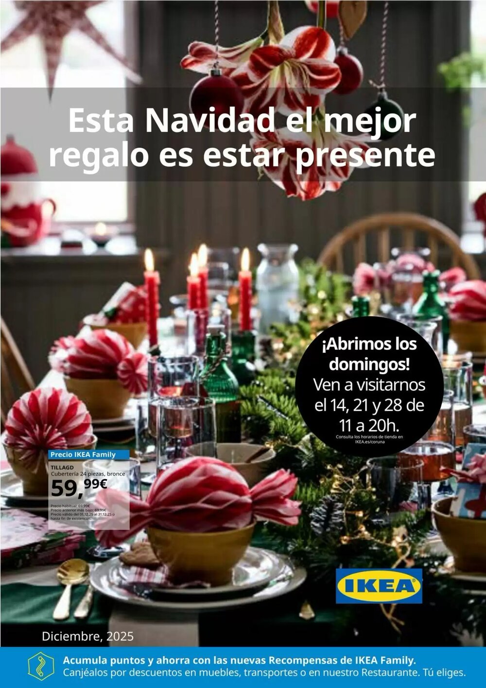 Folleto promocional de IKEA válido desde el 01/12/2025 - Página 1.