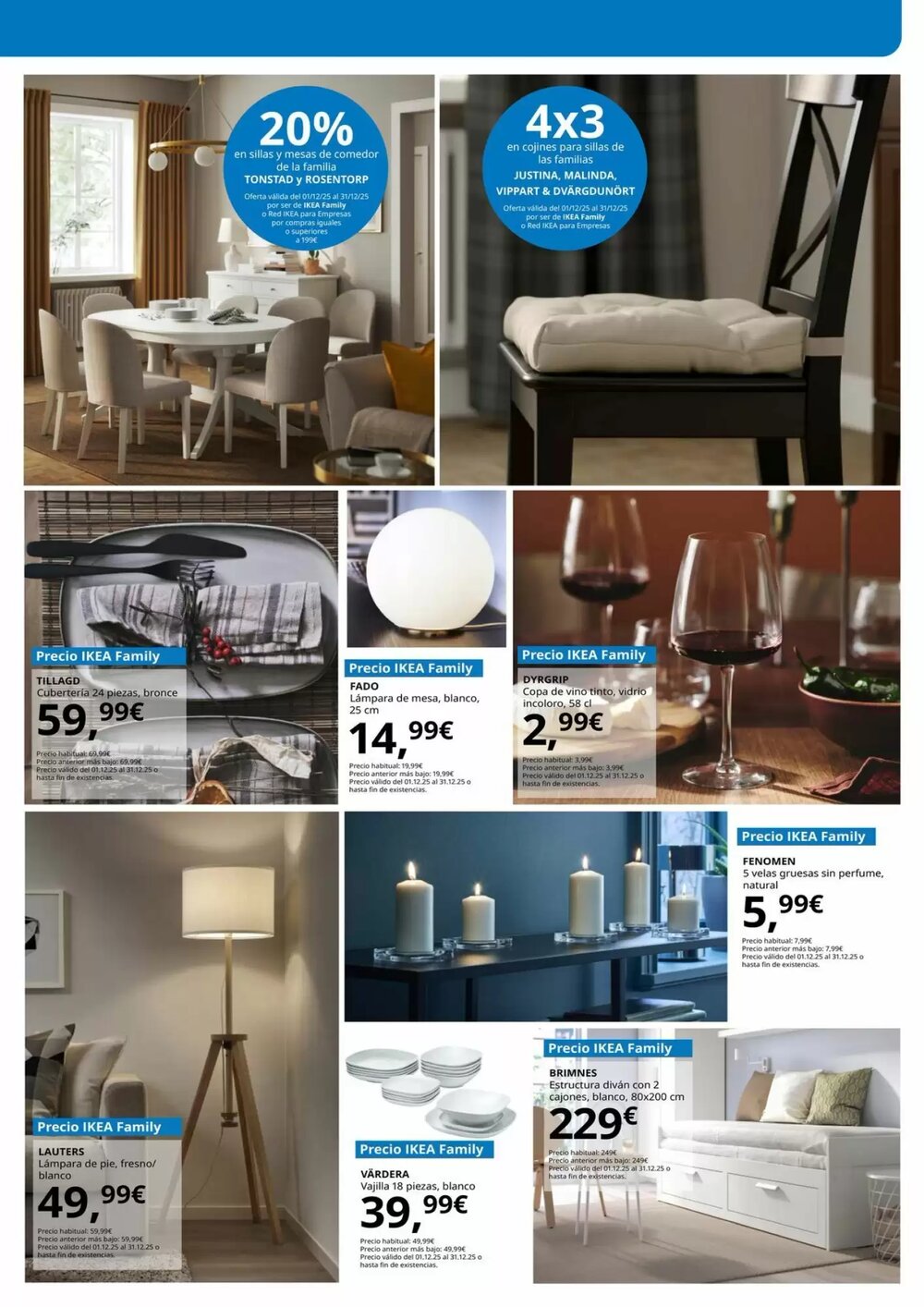 Folleto promocional de IKEA válido desde el 01/12/2025 - Página 3.
