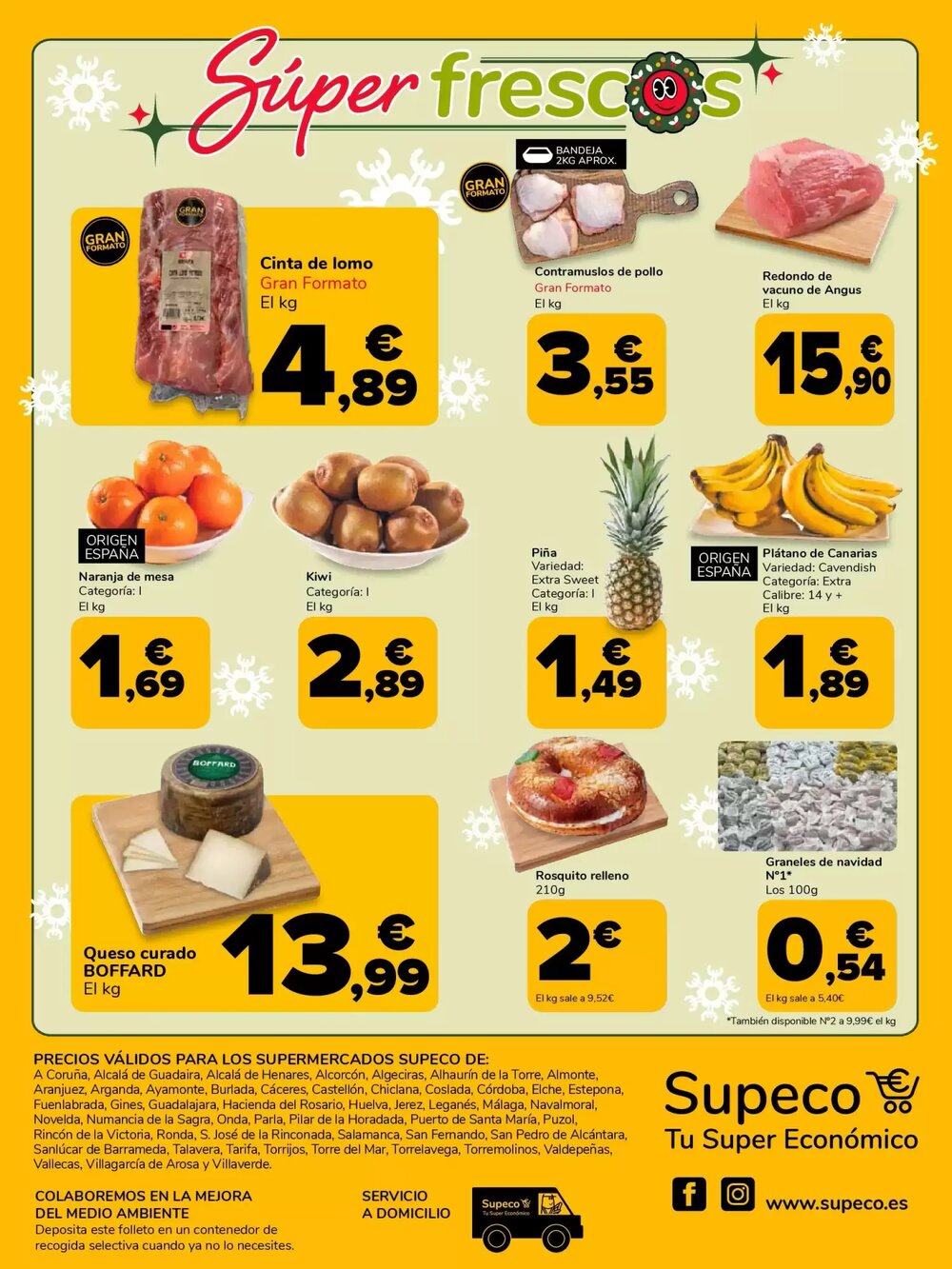 Folleto promocional de Supeco válido desde el 01/12/2025 - Página 8.
