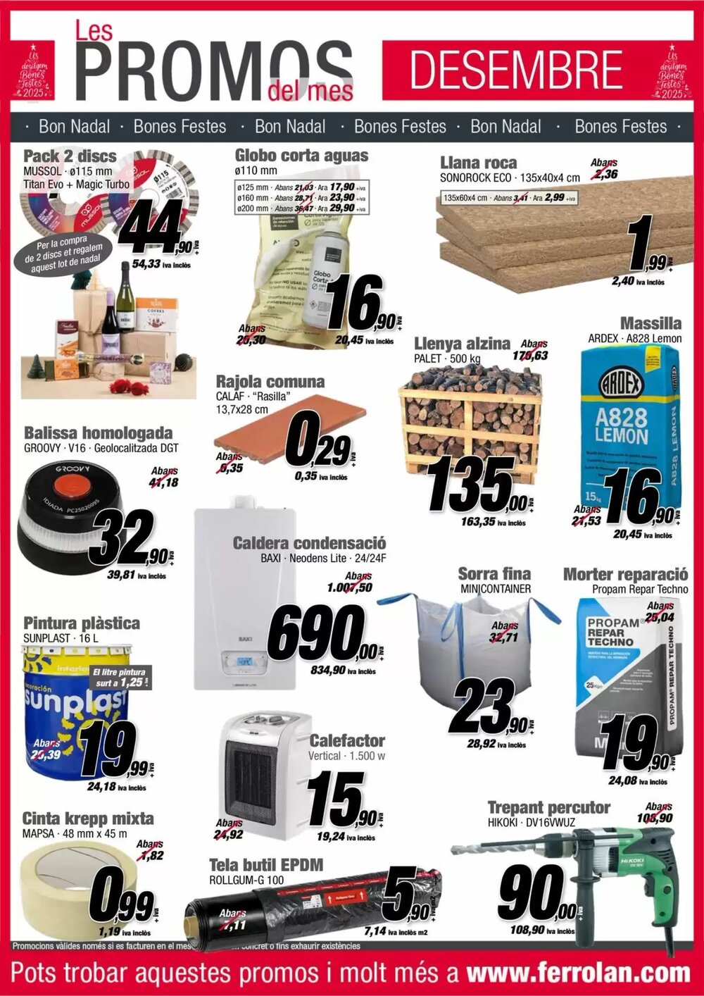 Folleto promocional de Ferrolan válido desde el 01/12/2025 - Página 2.