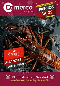 Folleto promocional de Comerco Cash & Carry válido desde el 01/12/2025