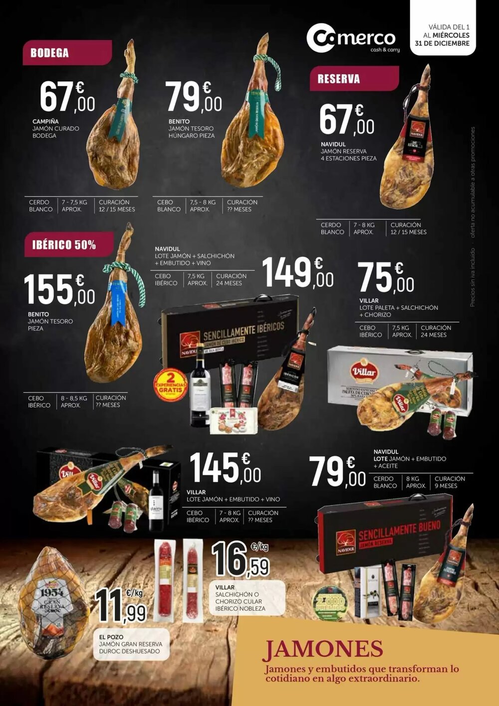 Folleto promocional de Comerco Cash & Carry válido desde el 01/12/2025 - Página 7.