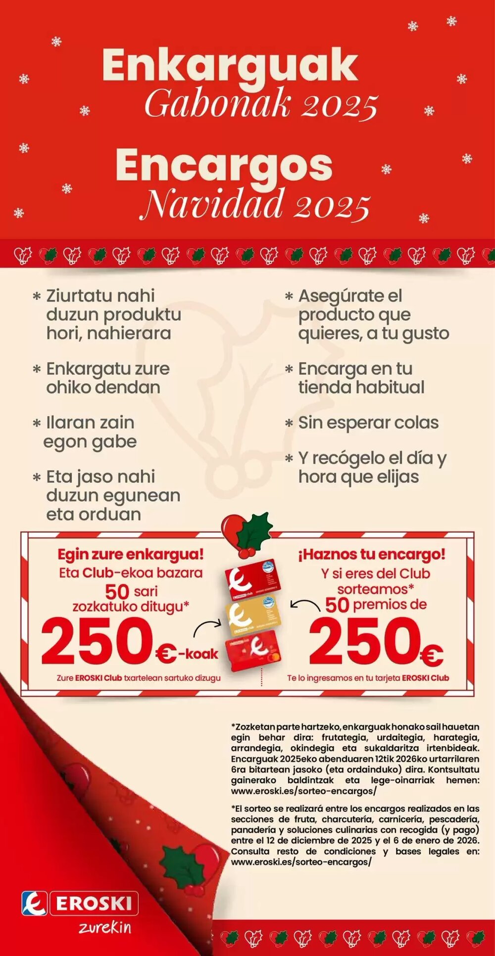 Folleto promocional de Eroski válido desde el 01/12/2025 - Página 12.