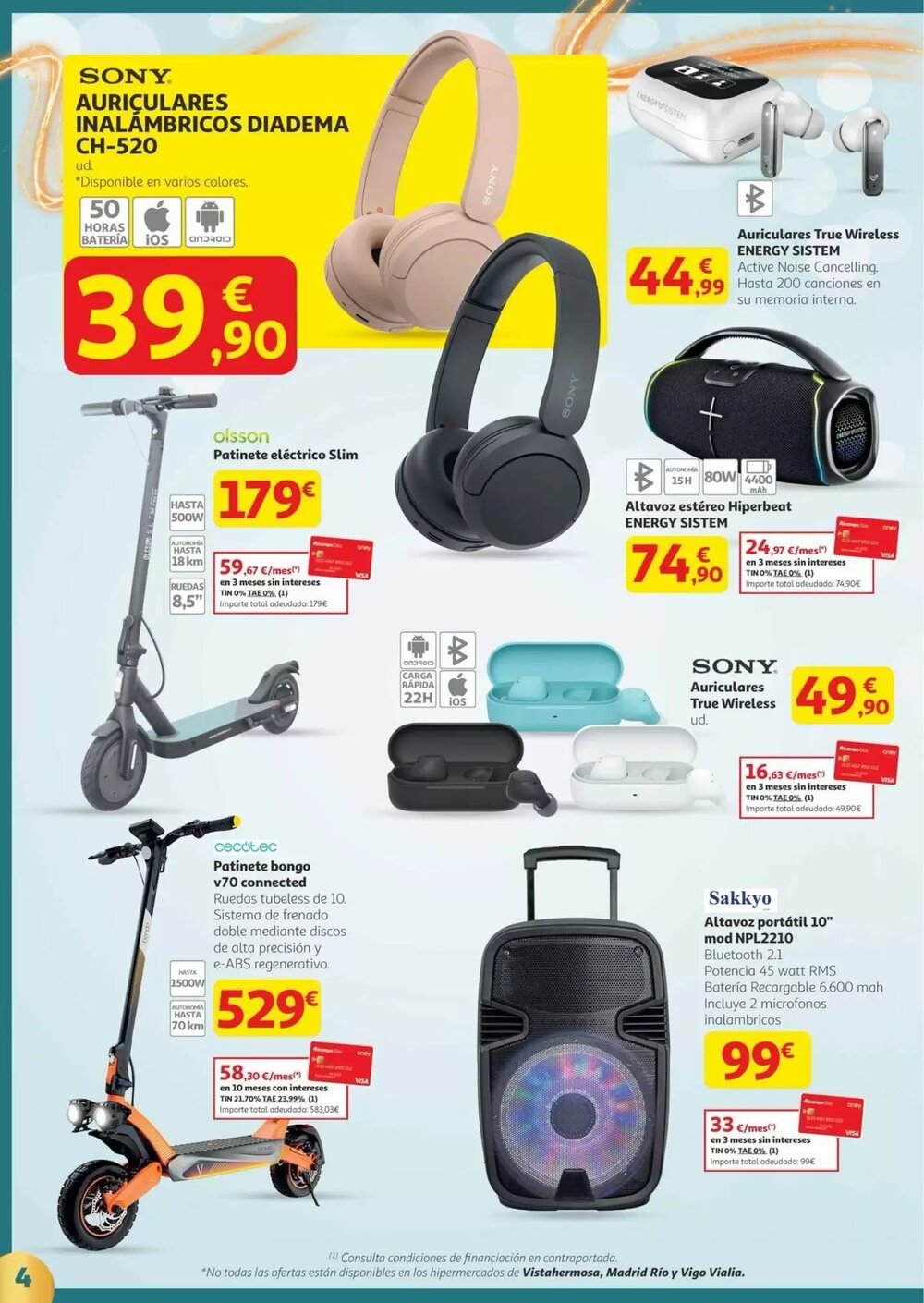 Folleto promocional de Alcampo válido desde el 02/12/2025 - Página 4.