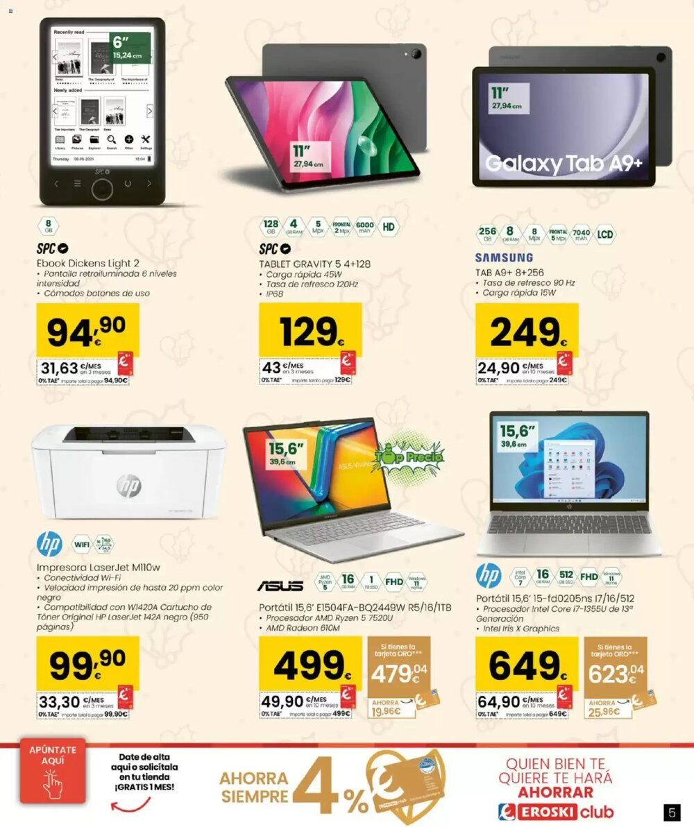 Folleto promocional de Eroski válido desde el 02/12/2025 - Página 5.
