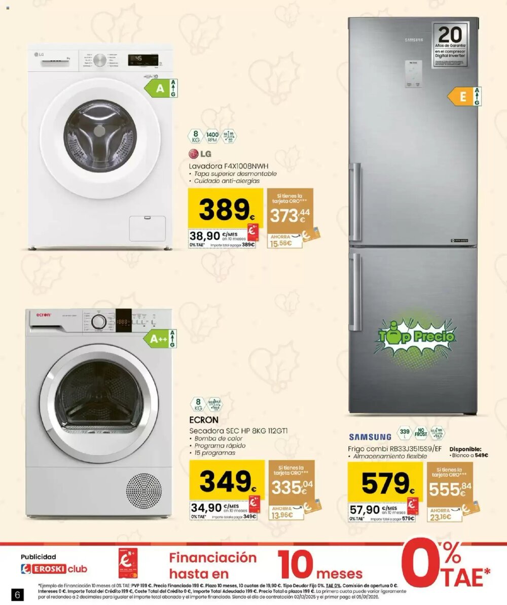 Folleto promocional de Eroski válido desde el 02/12/2025 - Página 6.