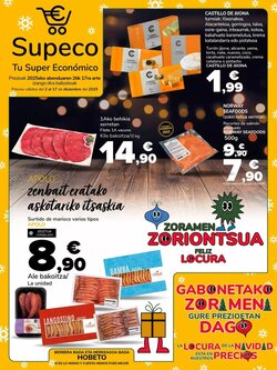 Folleto promocional de Supeco válido desde el 02/12/2025