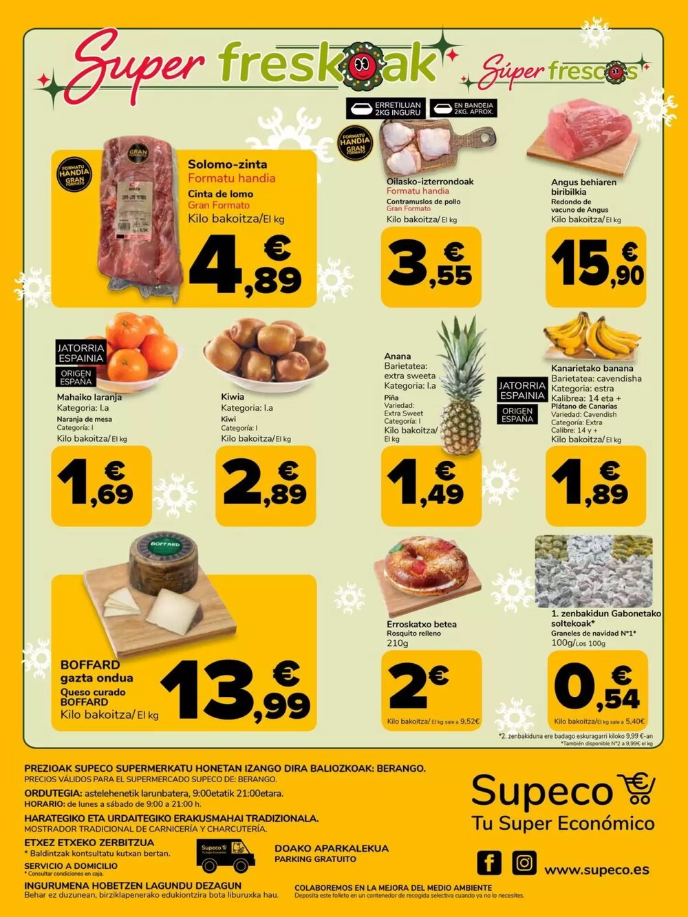 Folleto promocional de Supeco válido desde el 02/12/2025 - Página 8.