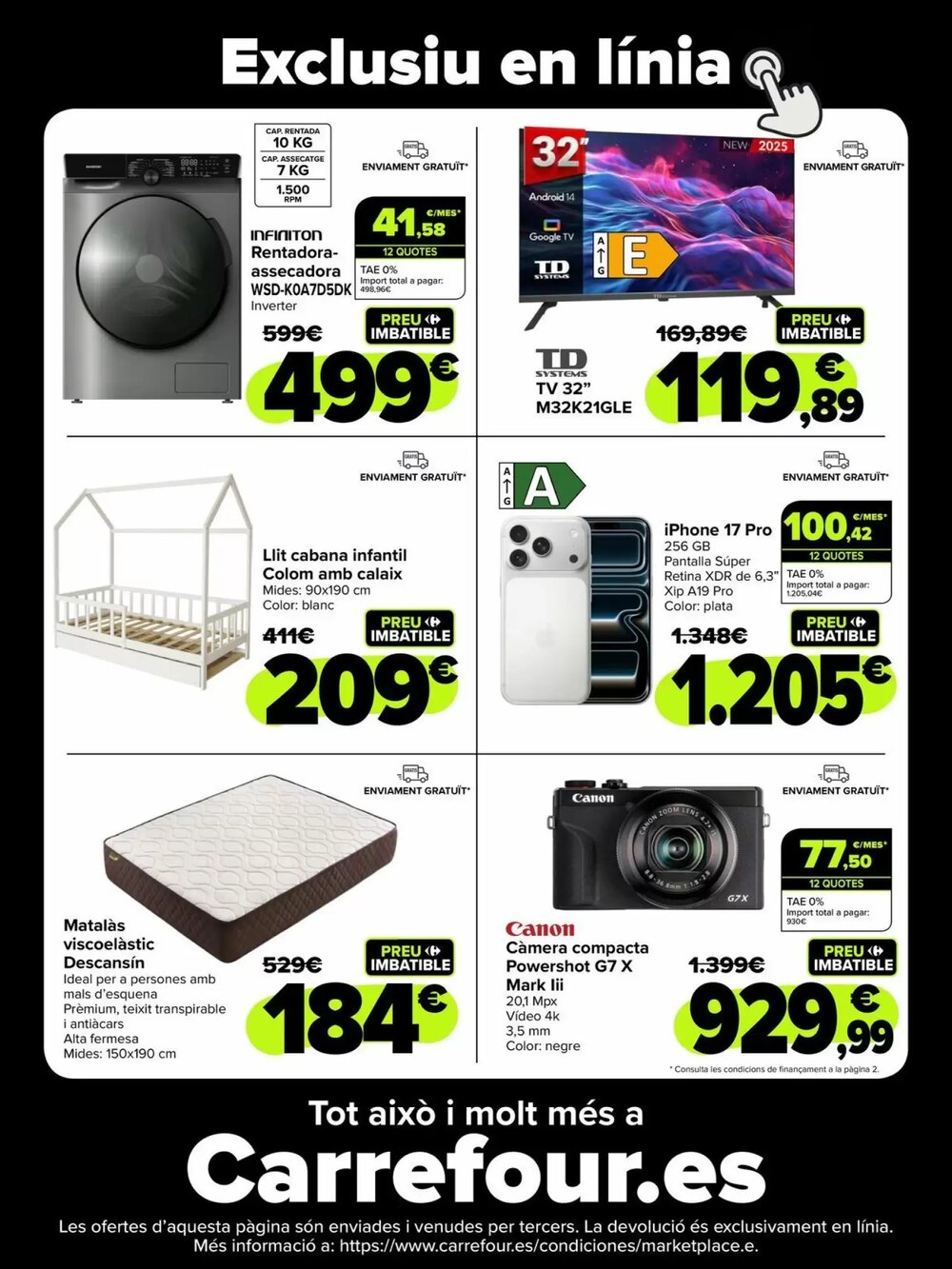 Folleto promocional de Carrefour válido desde el 02/12/2025 - Página 9.