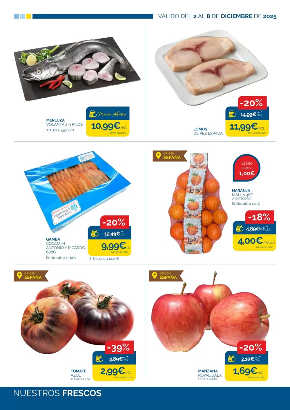 Folleto promocional de Supermercados La Despensa válido desde el 02/12/2025 - Página 3.