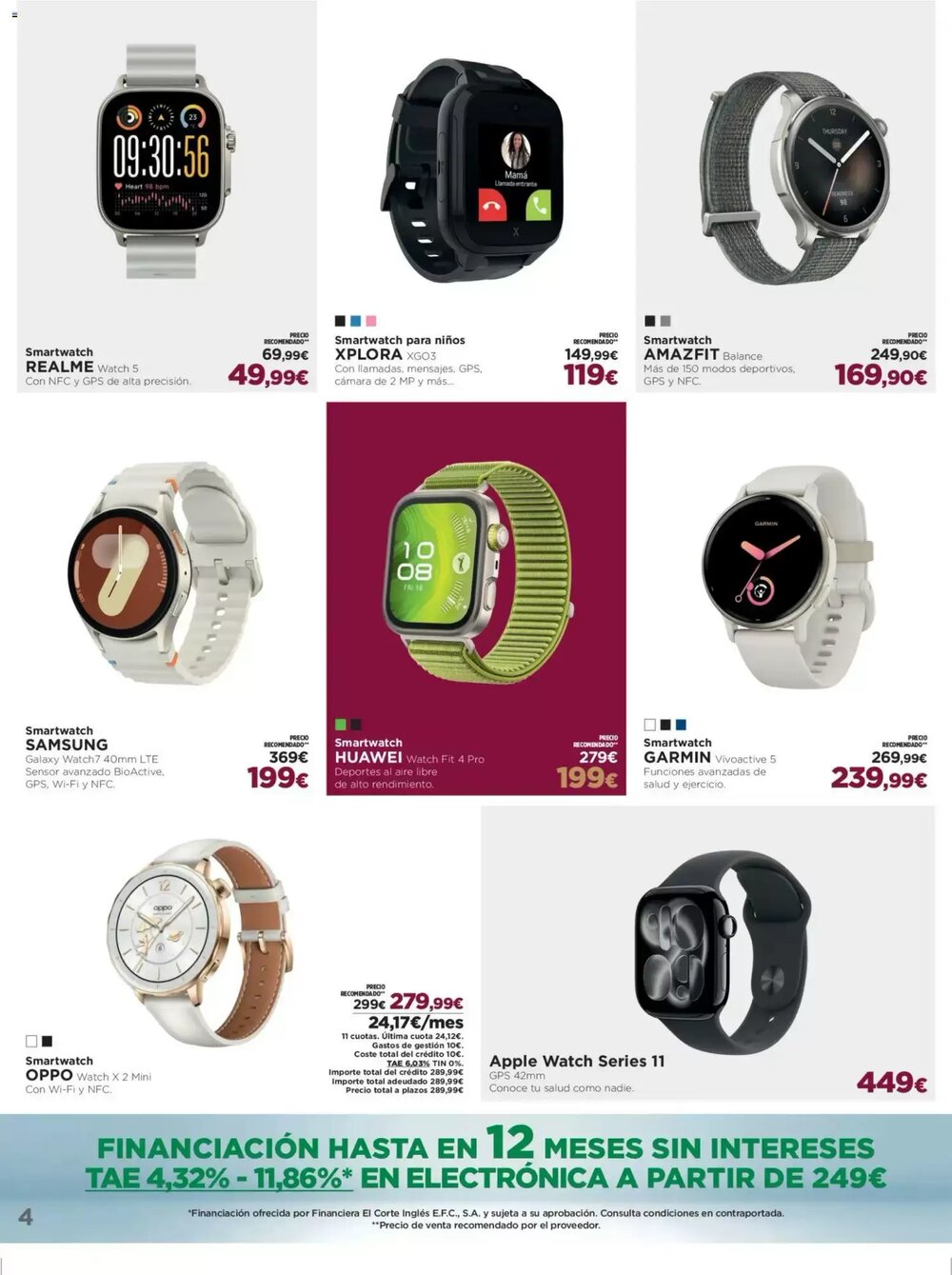 Folleto promocional de El Corte Inglés válido desde el 02/12/2025 - Página 4.