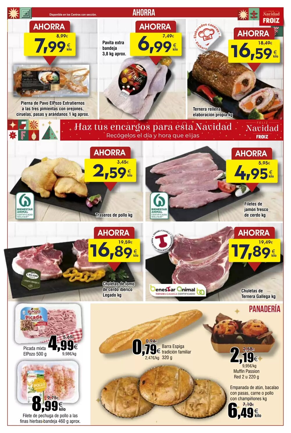 Folleto promocional de FROIZ válido desde el 02/12/2025 - Página 3.