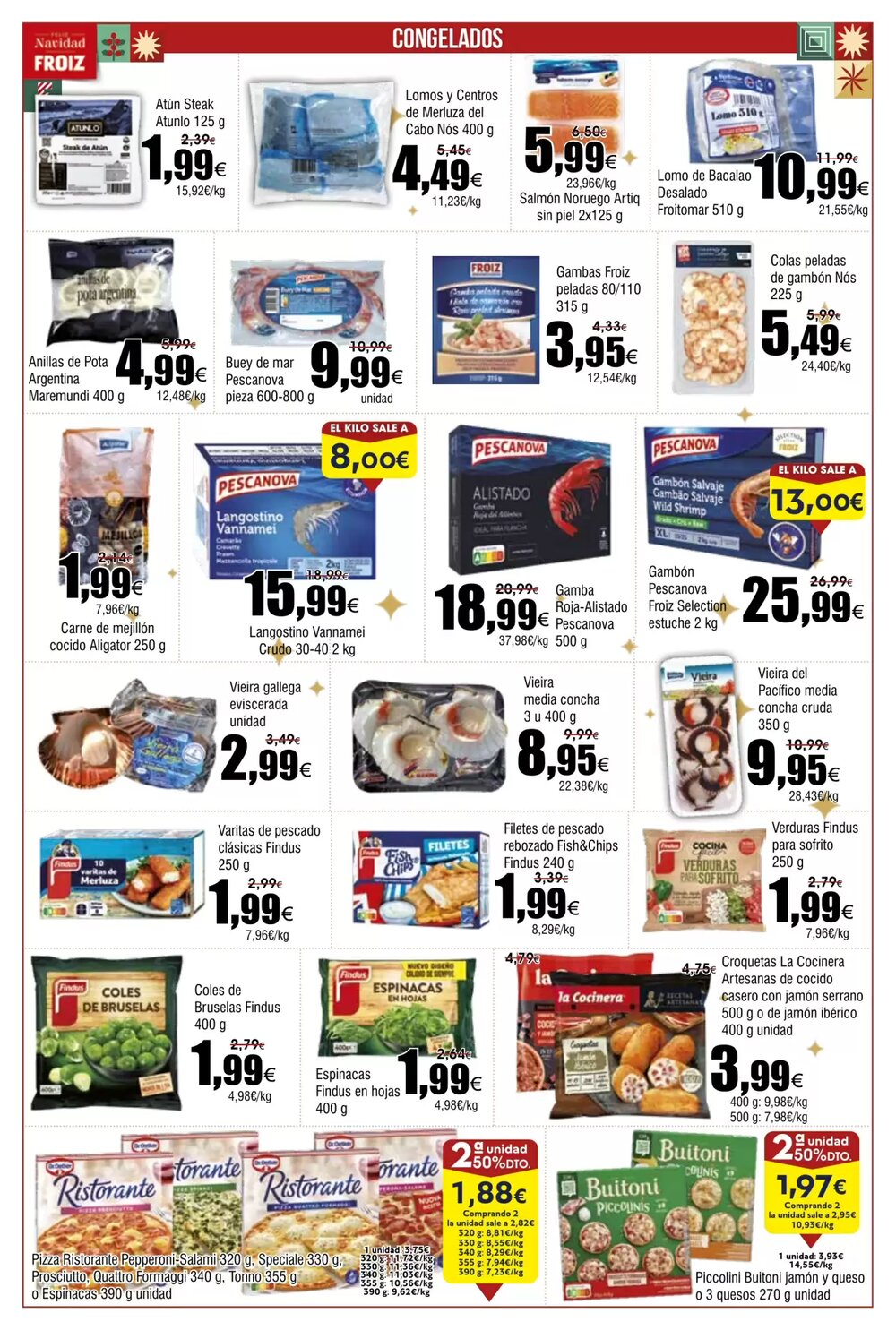 Folleto promocional de FROIZ válido desde el 02/12/2025 - Página 4.