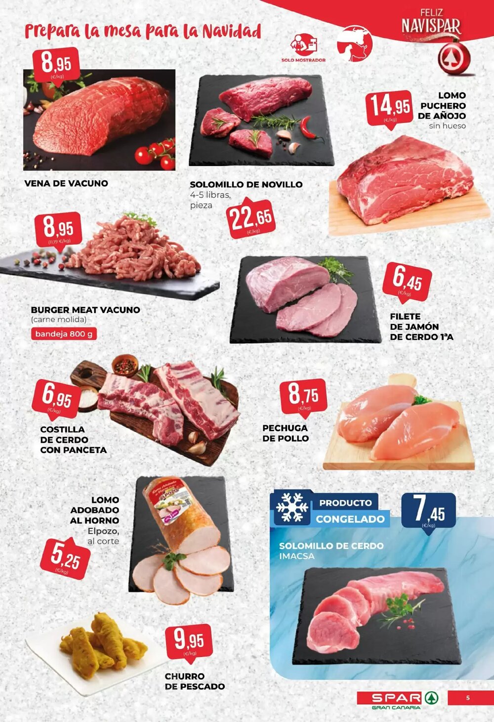 Folleto promocional de SPAR Gran Canaria válido desde el 02/12/2025 - Página 5.