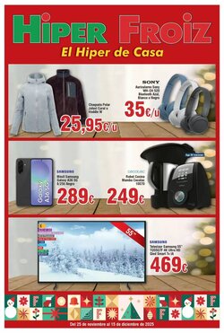 Folleto promocional de FROIZ válido desde el 02/12/2025