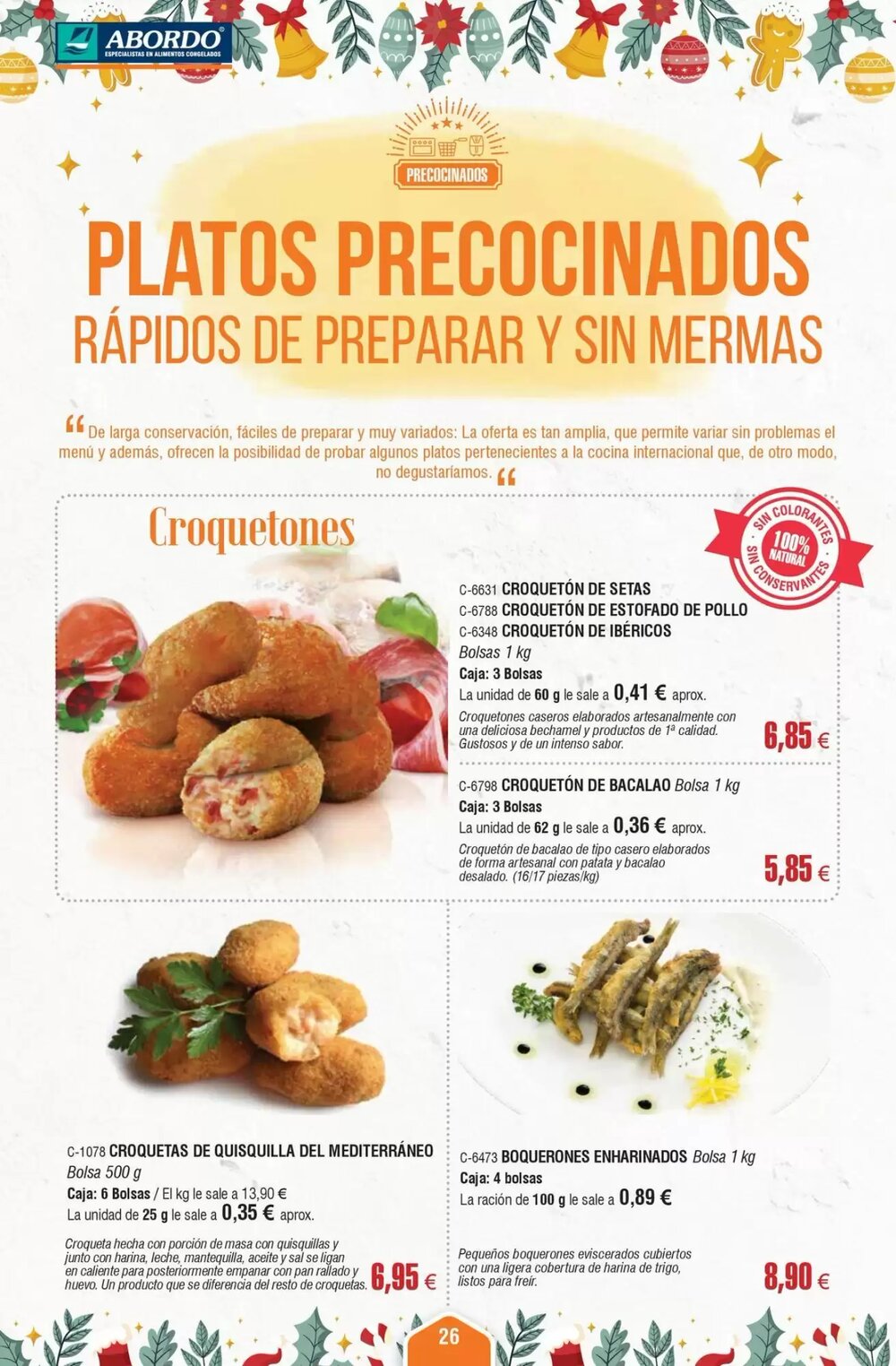 Folleto promocional de Abordo válido desde el 02/12/2025 - Página 26.