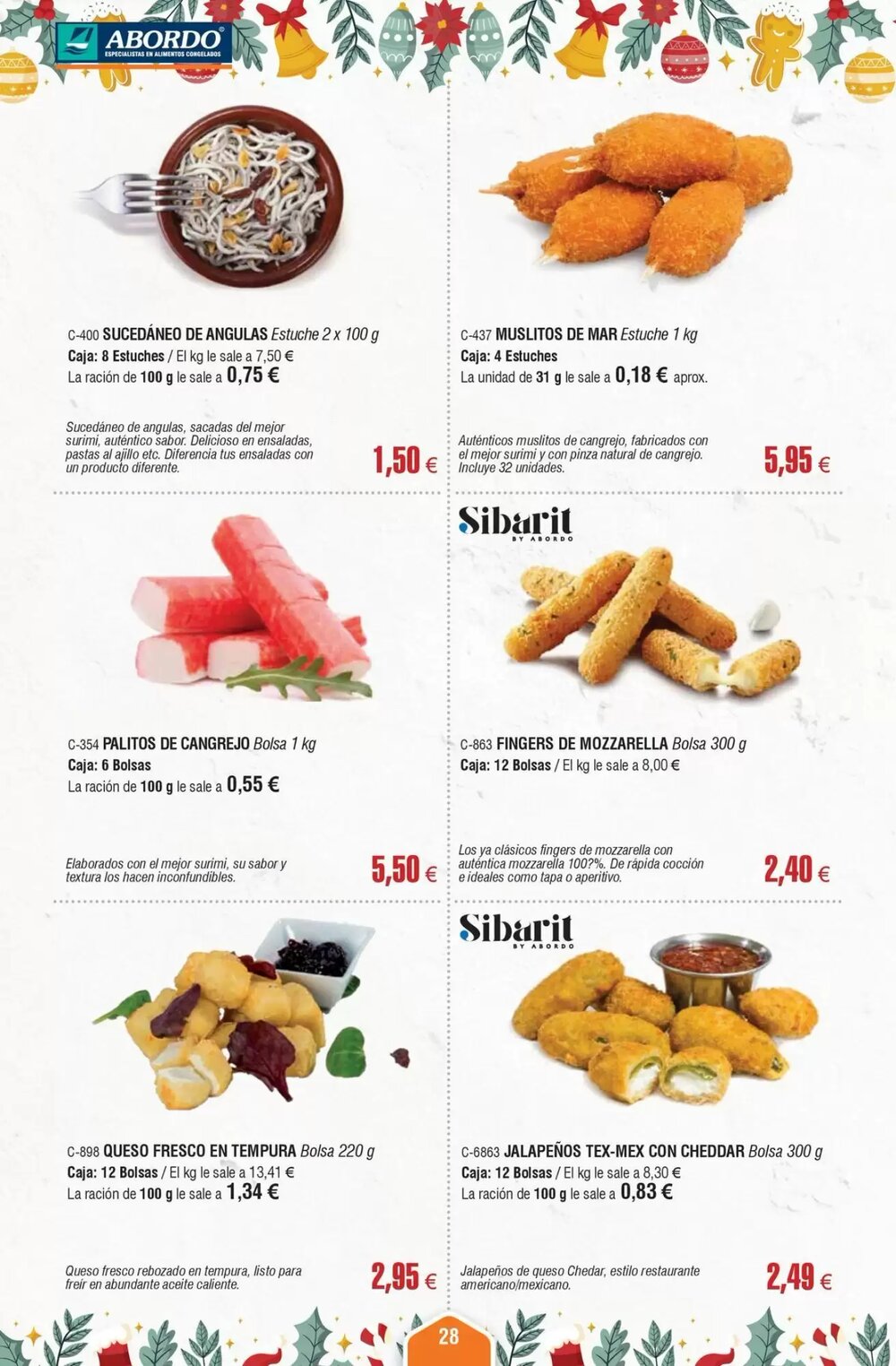 Folleto promocional de Abordo válido desde el 02/12/2025 - Página 28.