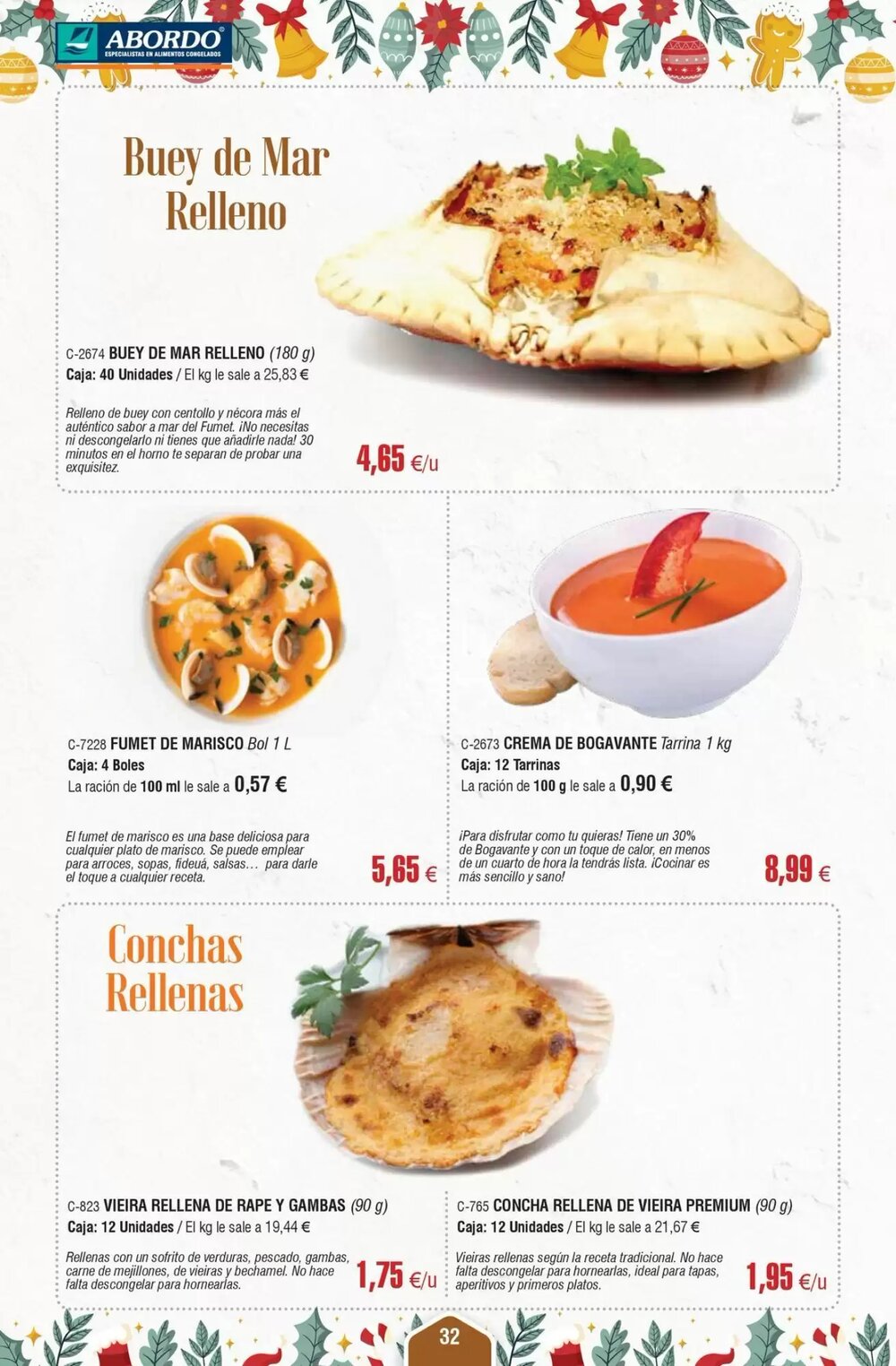 Folleto promocional de Abordo válido desde el 02/12/2025 - Página 32.