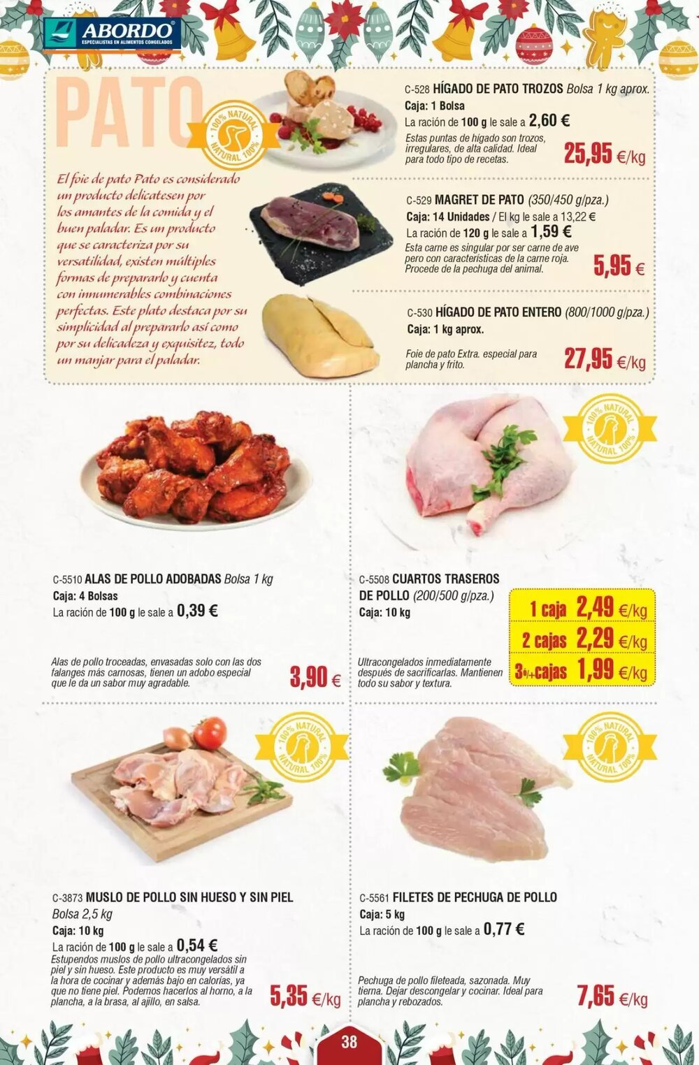 Folleto promocional de Abordo válido desde el 02/12/2025 - Página 38.