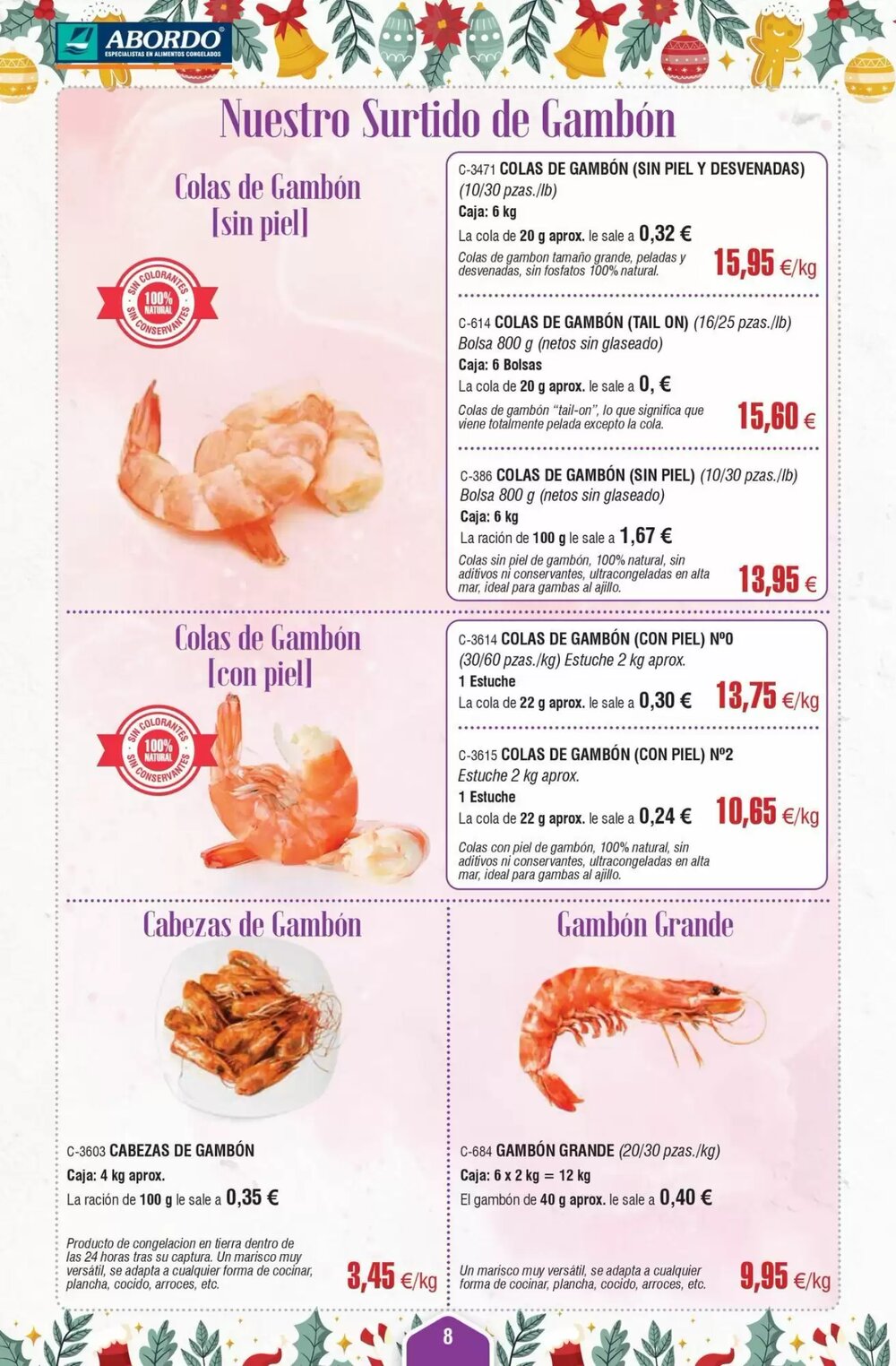 Folleto promocional de Abordo válido desde el 02/12/2025 - Página 8.